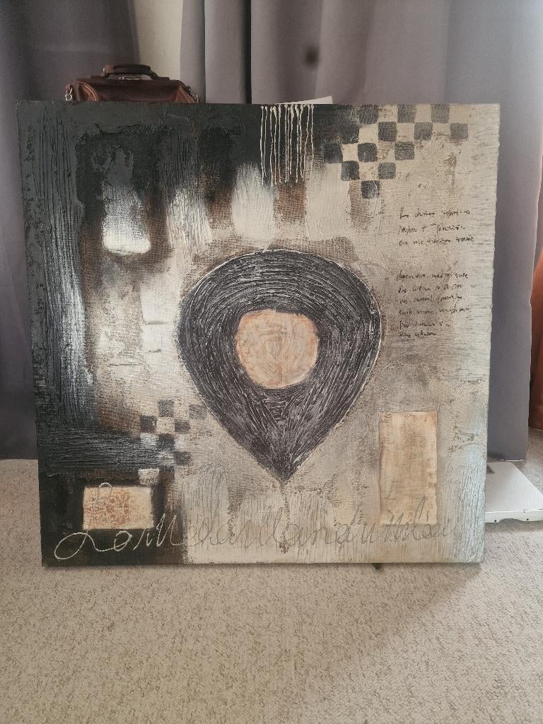 Schilderij, Ophalen, Zo goed als nieuw, Schilderij, 75 tot 100 cm