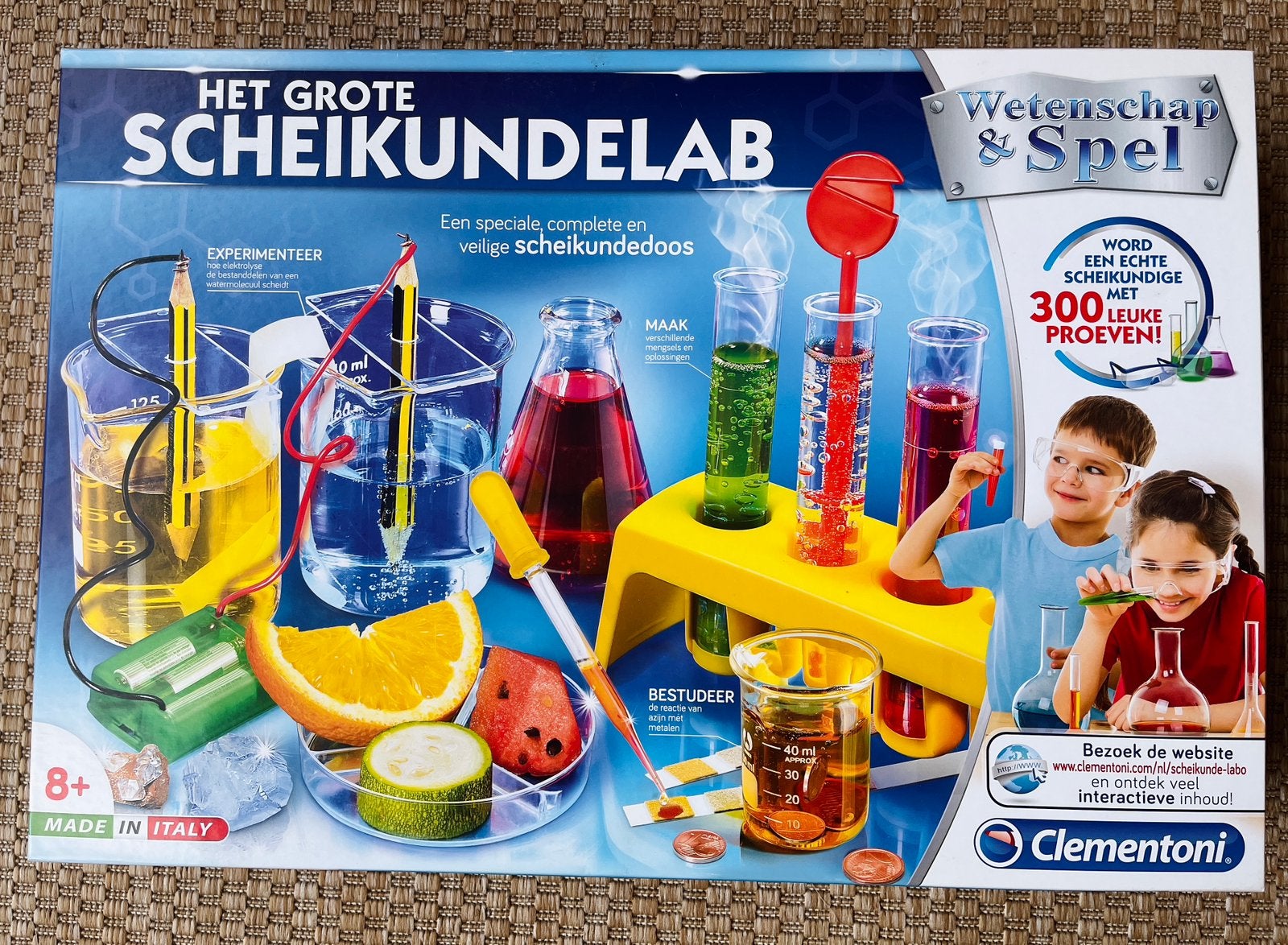 Het grote scheikundelab nieuw in doos, Kinderen en Baby's, Ophalen, Zo goed als nieuw