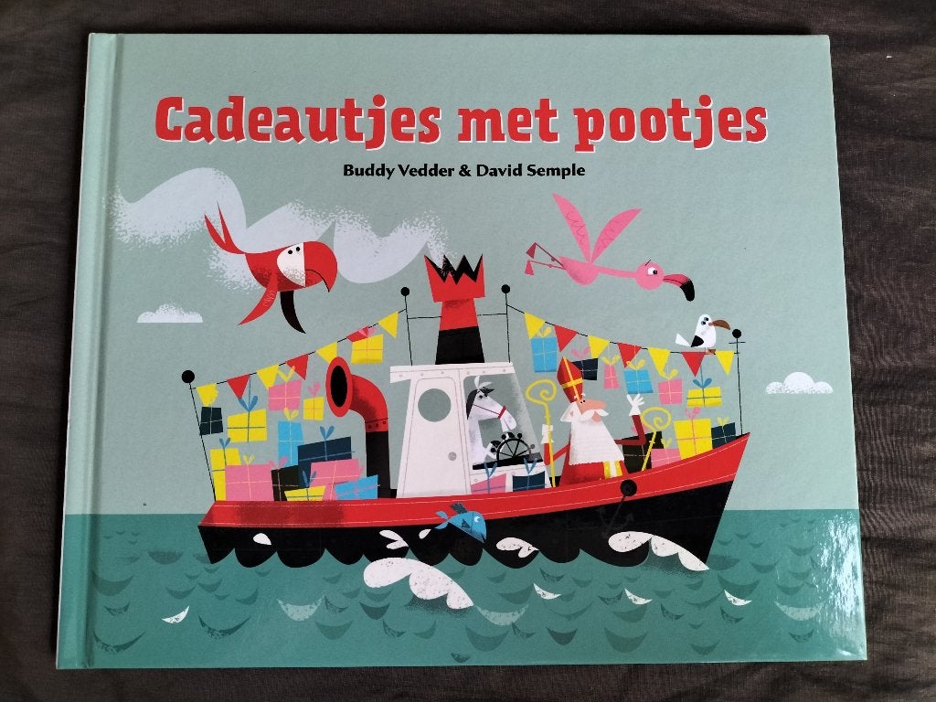 Maxime Meiland - Sint en de verdwaalde pakjesboot, Maxime Meiland, Fictie algemeen, Ophalen of Verzenden, Zo goed als nieuw