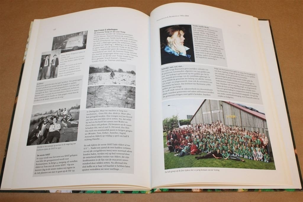 Scouting Burmania Leeuwarden — 75 Jaar Zeldzaam Boek, Boeken, Ophalen of Verzenden, Zo goed als nieuw