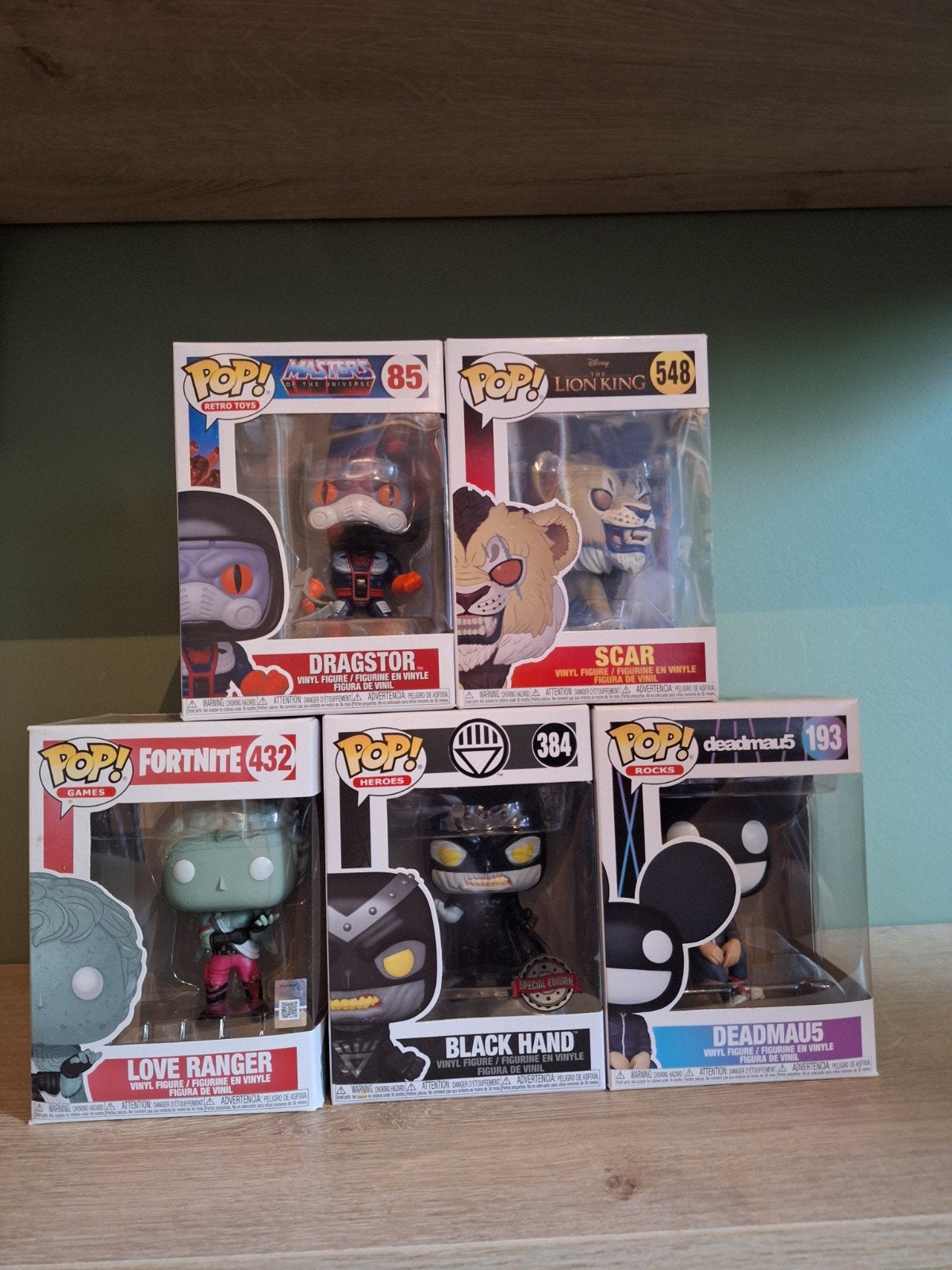 Funko Pop! Figuren -Dragstor, Deadmau5, Fortnite, Scar, DC, Verzamelen, Ophalen, Zo goed als nieuw