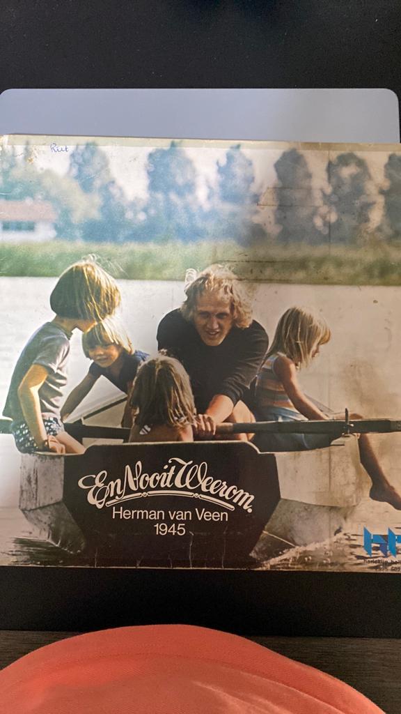 Herman van Veen - En nooit Weerom LP, Cd's en Dvd's, Ophalen of Verzenden, Zo goed als nieuw, 12 inch, Levenslied of Smartlap