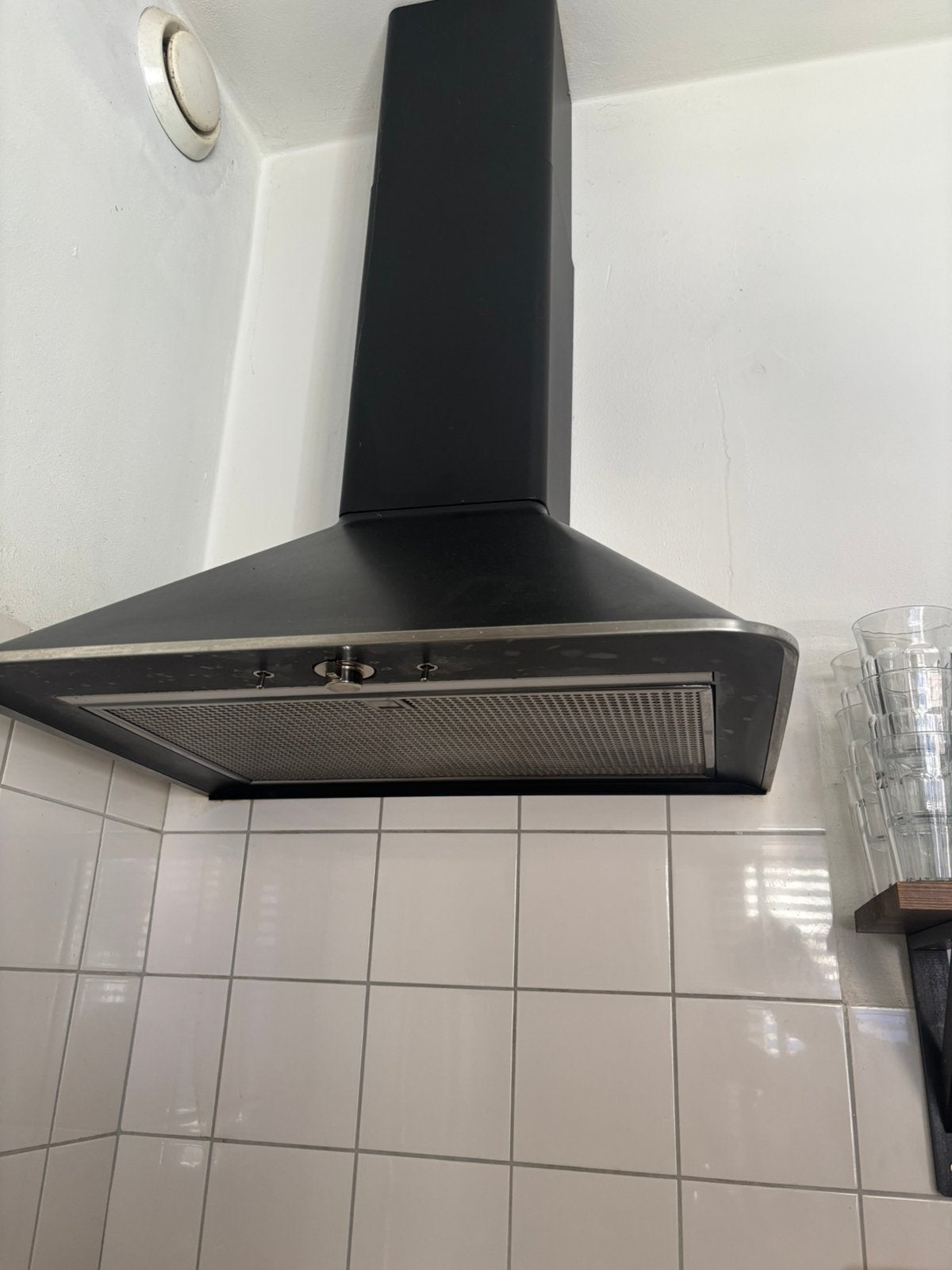 Ikea MATTRADITION Afzuigkap, Witgoed en Apparatuur, Afzuigkappen, Gebruikt, Vrijstaand, 200 tot 400 m³ per uur, Ophalen