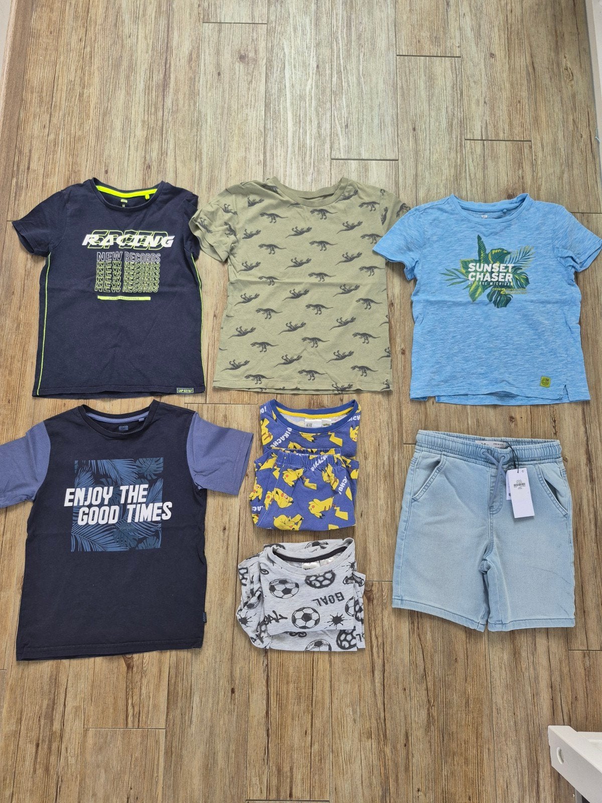 Zomerkleding pakket jongen maat 122/128 (7 stuks), Ophalen of Verzenden, Gebruikt, Jongen, Setje