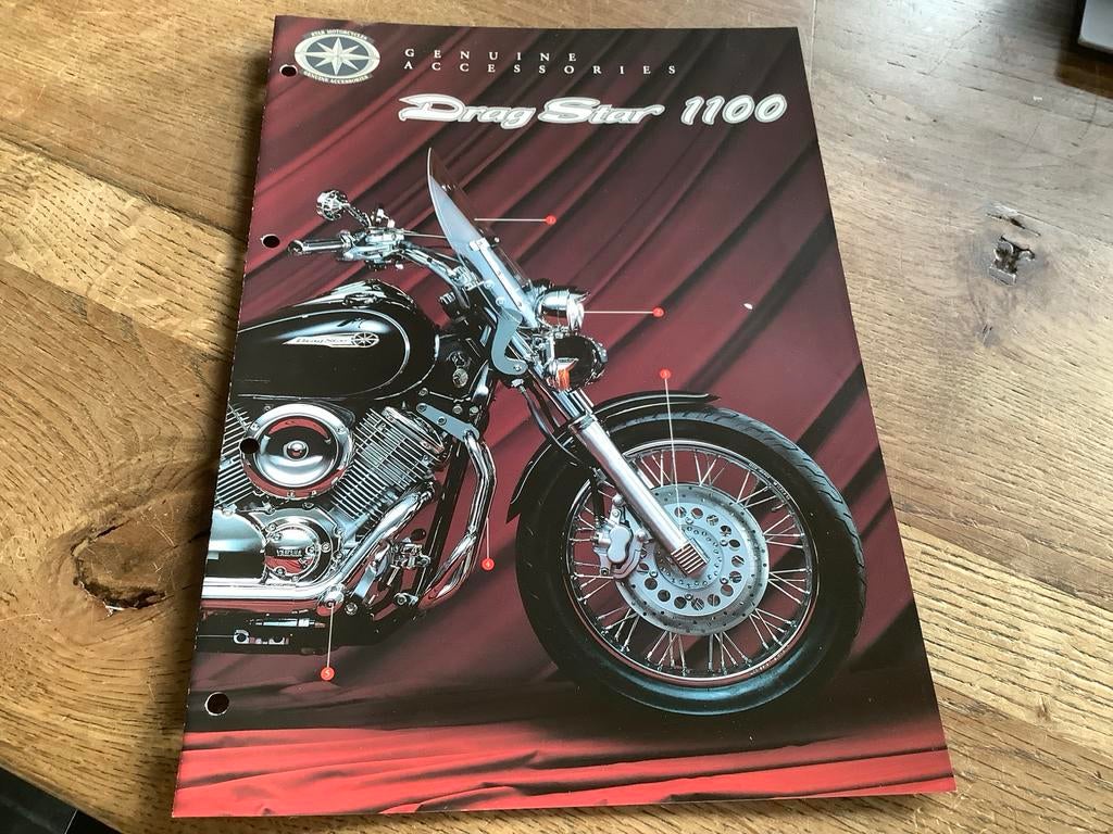 Yamaha Drag Star 1100 Accessoires Catalogus.   (Nr 34), Verzenden, Yamaha