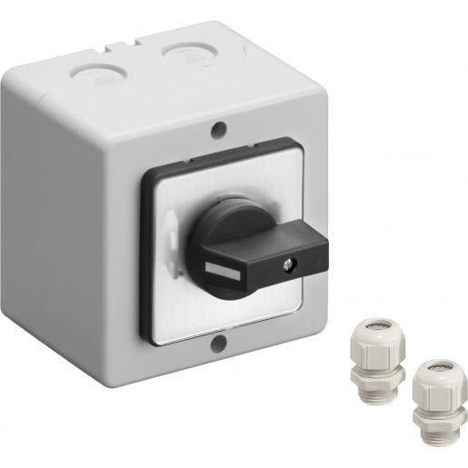 Ster-driehoekschakelaar 25A 3P opbouw SD/16PLM+2xM20, Verzenden, Nieuw