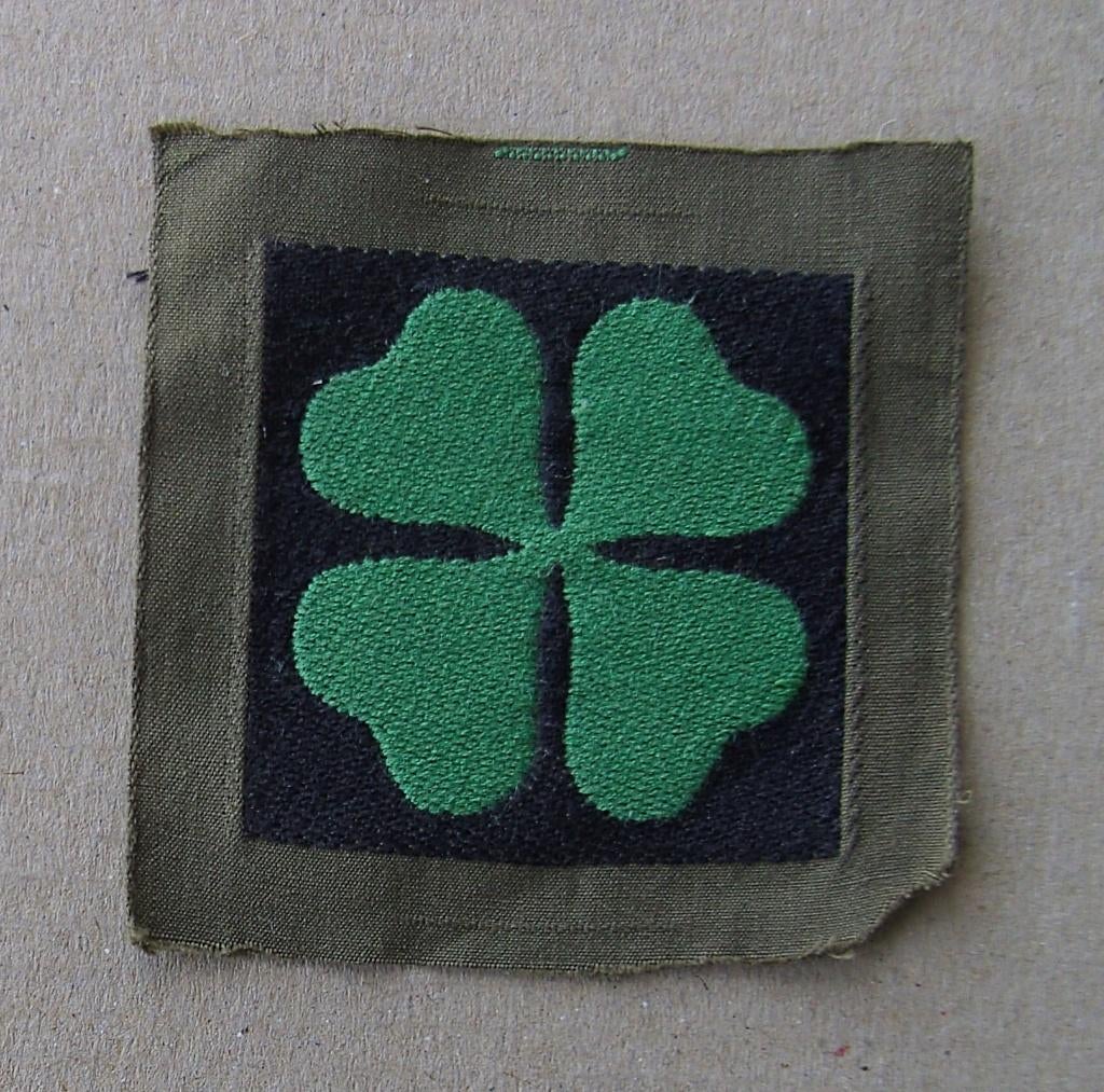 embleem 4e Divisie, Ophalen of Verzenden, Landmacht, Nederland, Embleem of Badge
