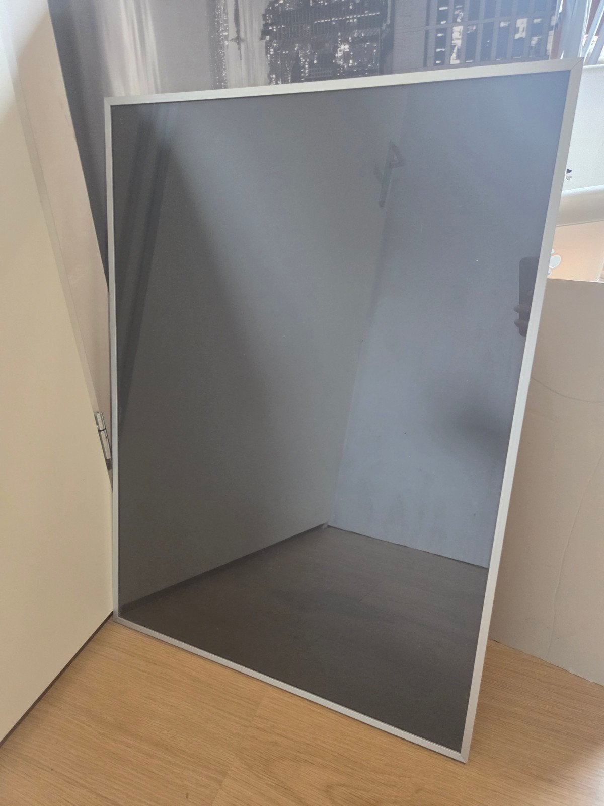 3 fotolijsten 50x70, Ophalen, Metaal, Hangend, Standaard fotolijst