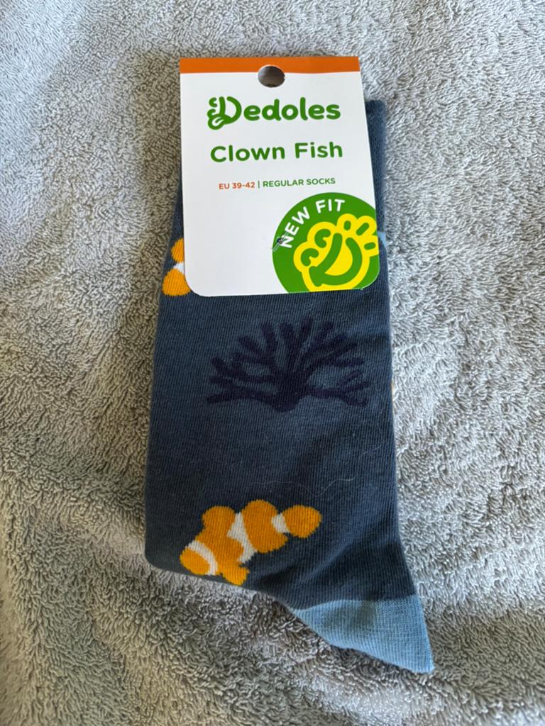 Sokken nemo clownvis dedoles, Sokken en Kniesokken, Blauw, Nieuw, Ophalen of Verzenden