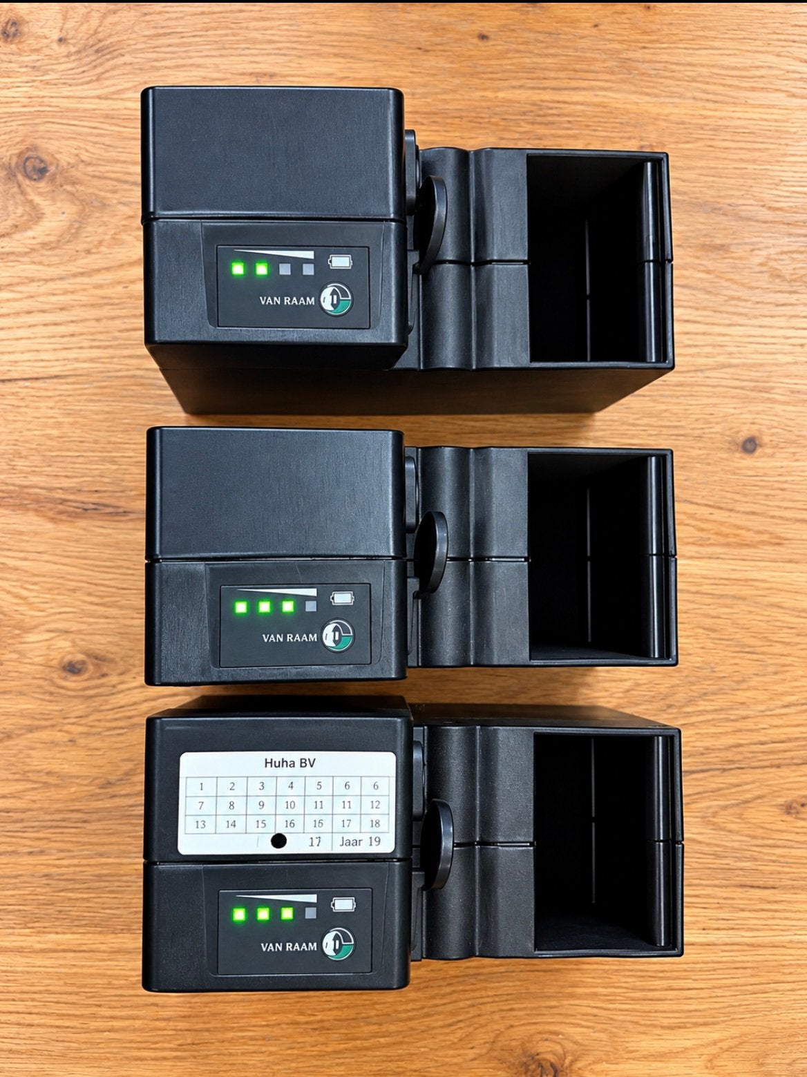 3 lithium accu’s van Heinzmann – 2x9Ah 1x13,5Ah gebruikt, Fietsen en Brommers, Ophalen, Overige typen
