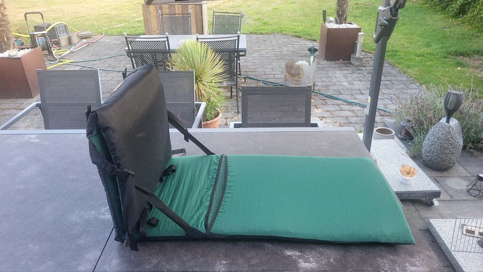 Thermarest Luchtbed /  ligstoel kampeerstoel, Caravans en Kamperen, Luchtbedden, Ophalen of Verzenden, Zo goed als nieuw, 1-persoons