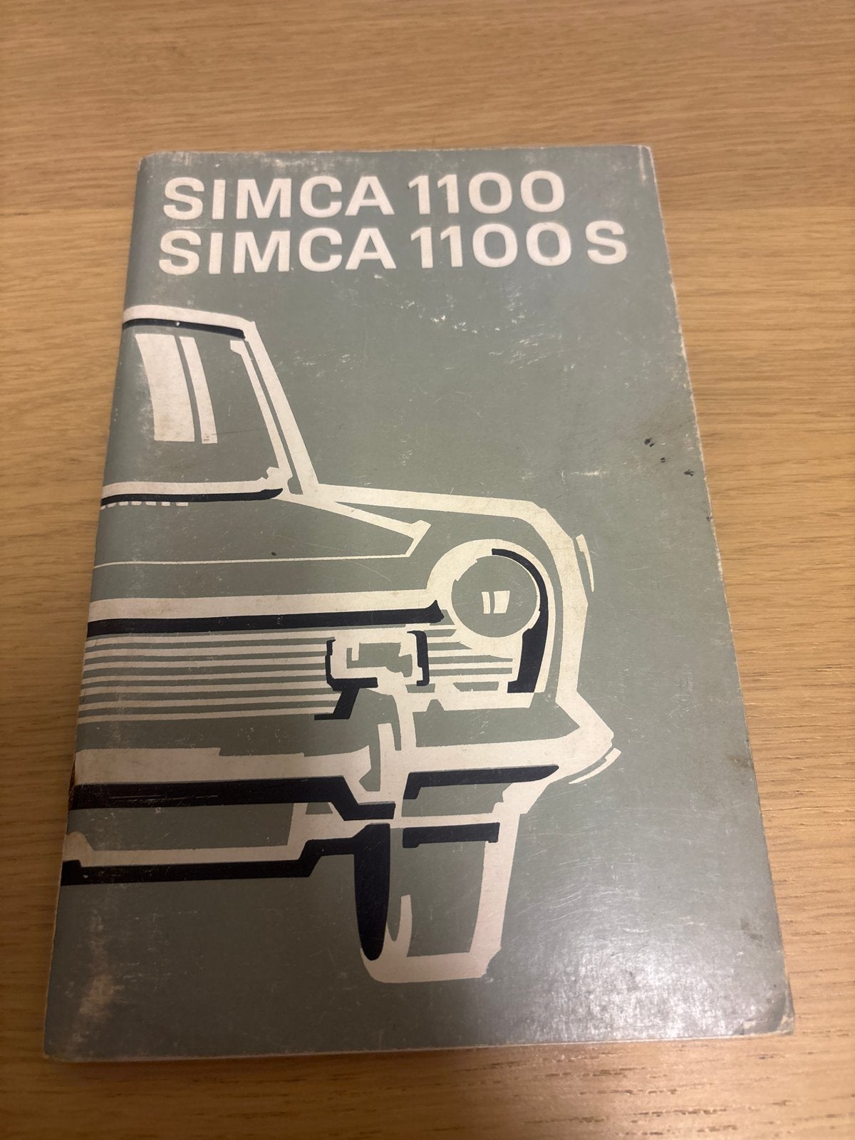 Simca 1100 / 1100S Gebruikershandleiding, Ophalen of Verzenden
