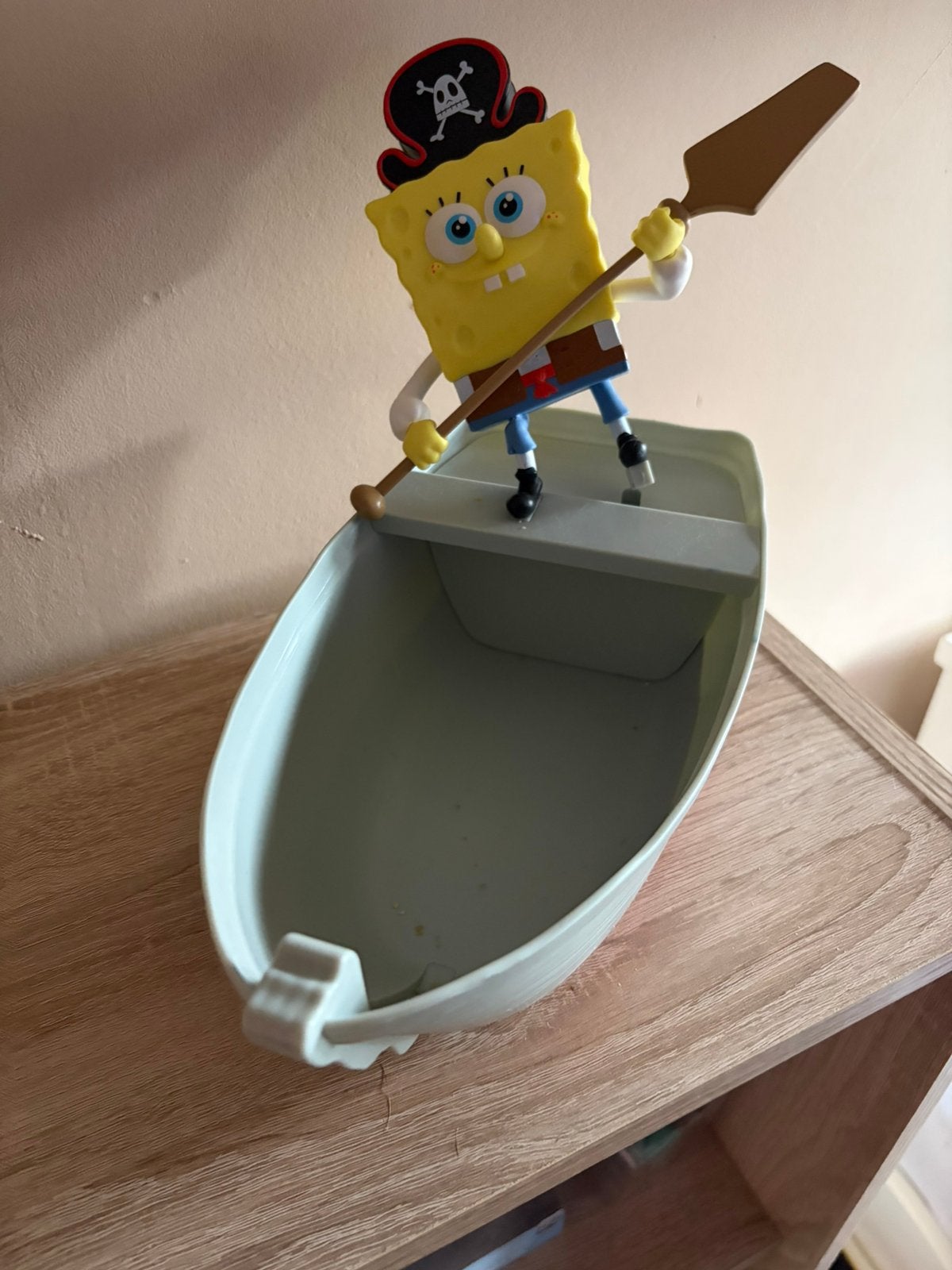 Spongebob limited movie pop corn bucket, Ophalen, Zo goed als nieuw