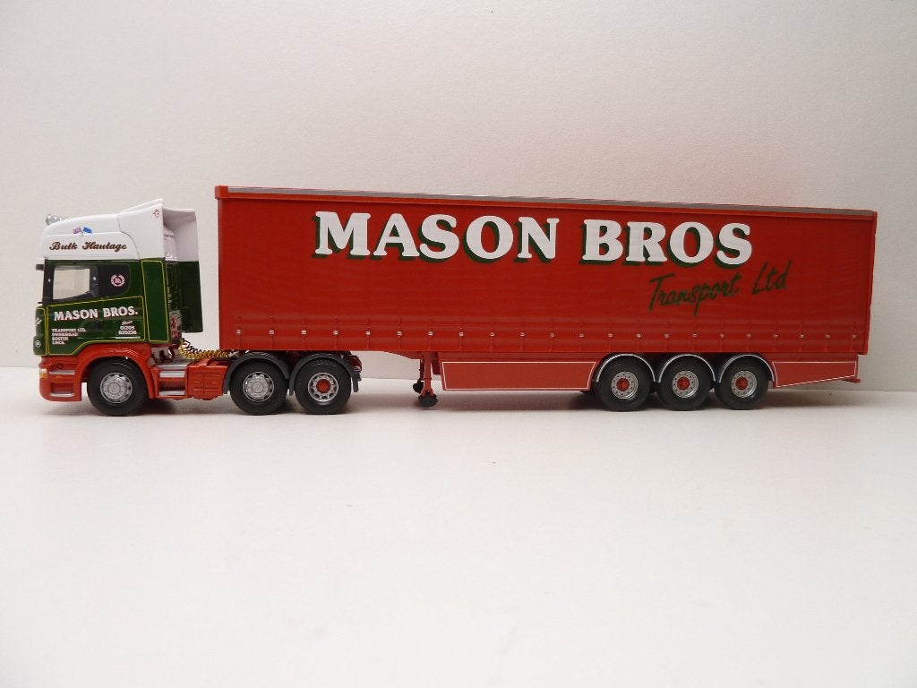 Scania R  ''  Mason Bros teansport Ltd '' Corgi, Ophalen of Verzenden, Zo goed als nieuw, Bus of Vrachtwagen, Corgi