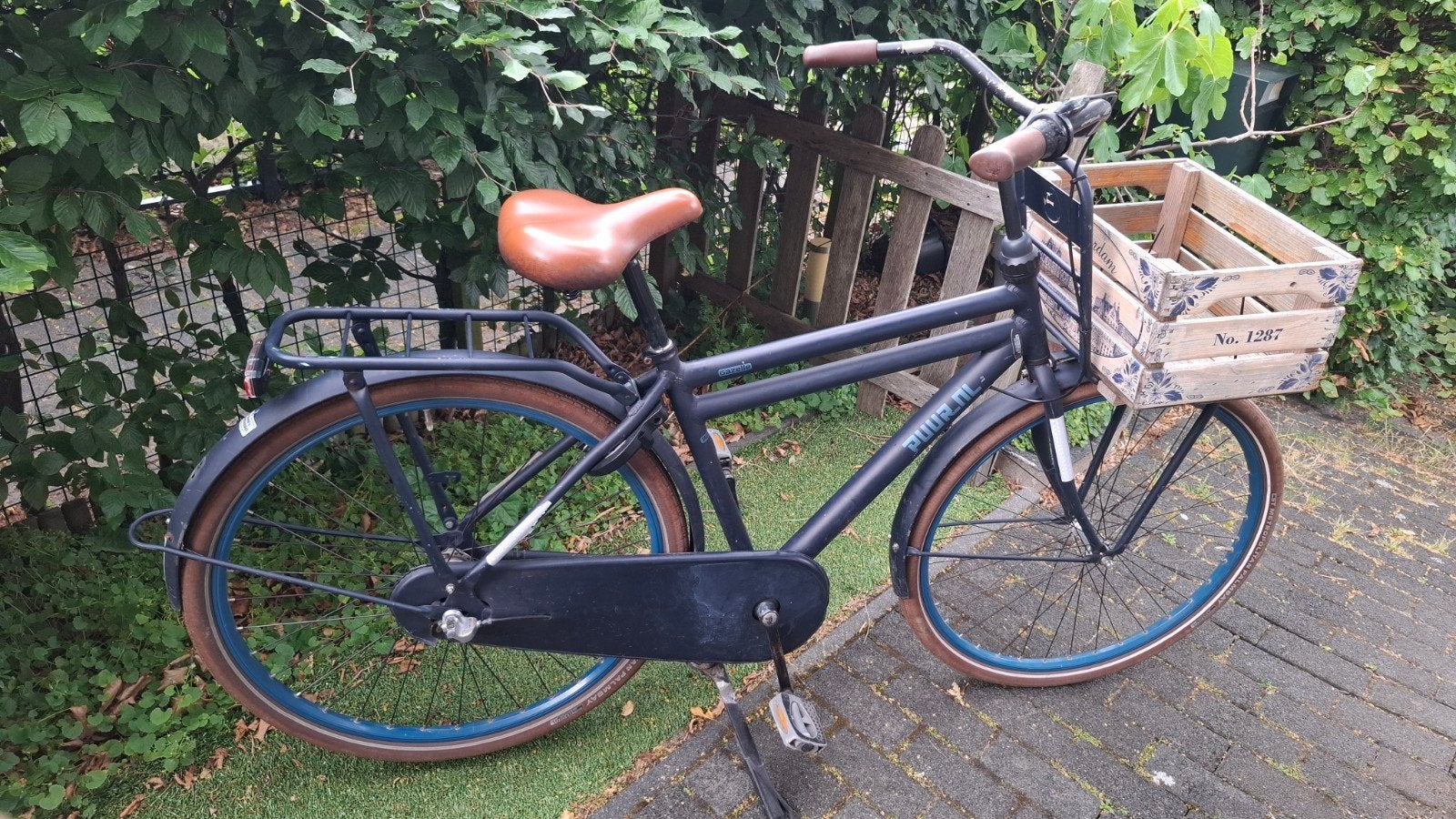 Gazelle jongen middelbare school framemaat 49 transport, Terugtraprem, Gebruikt, Versnellingen, Gazelle Puur