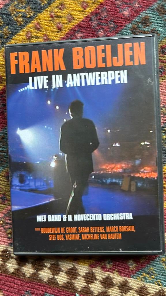 Frank Boeijen Live in Antwerpen DVD, Alle leeftijden, Ophalen of Verzenden, Gebruikt, Muziek en Concerten