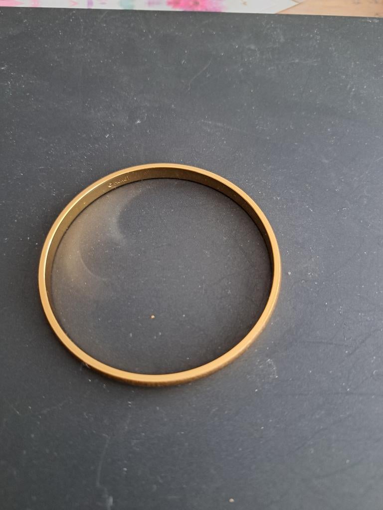 Goudkleurige Monet armband, Ophalen of Verzenden, Zo goed als nieuw, Goud, Overige materialen