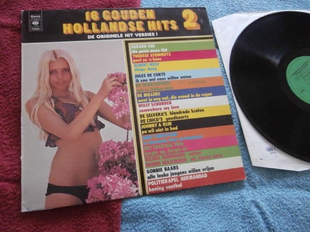LP - 16 Gouden Hollandse Hits 2 - Various Artists., LP, Ophalen of Verzenden, Zo goed als nieuw, 12 inch