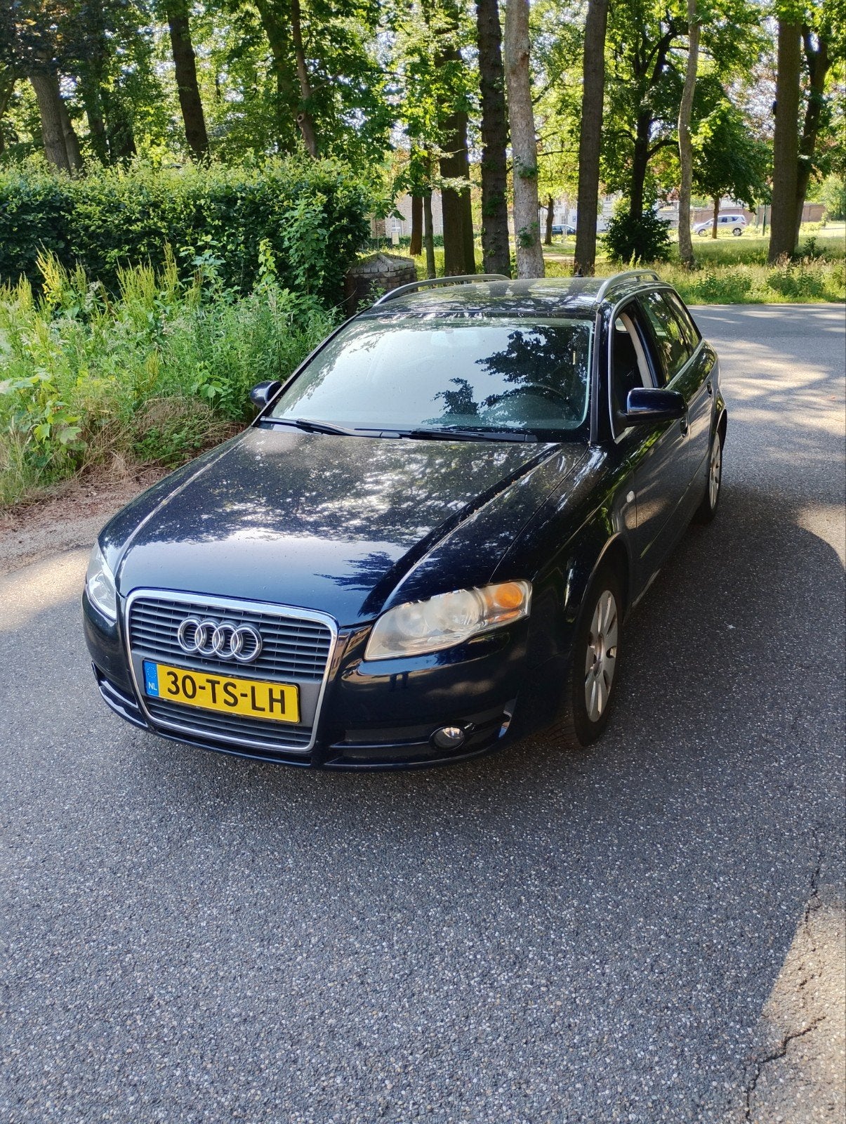 Audi A4 2.0 96KW Avant 2007 Blauw rijd goed zie beschrijving, Auto's, Audi, 4 cilinders, 1984 cc, Blauw, A4