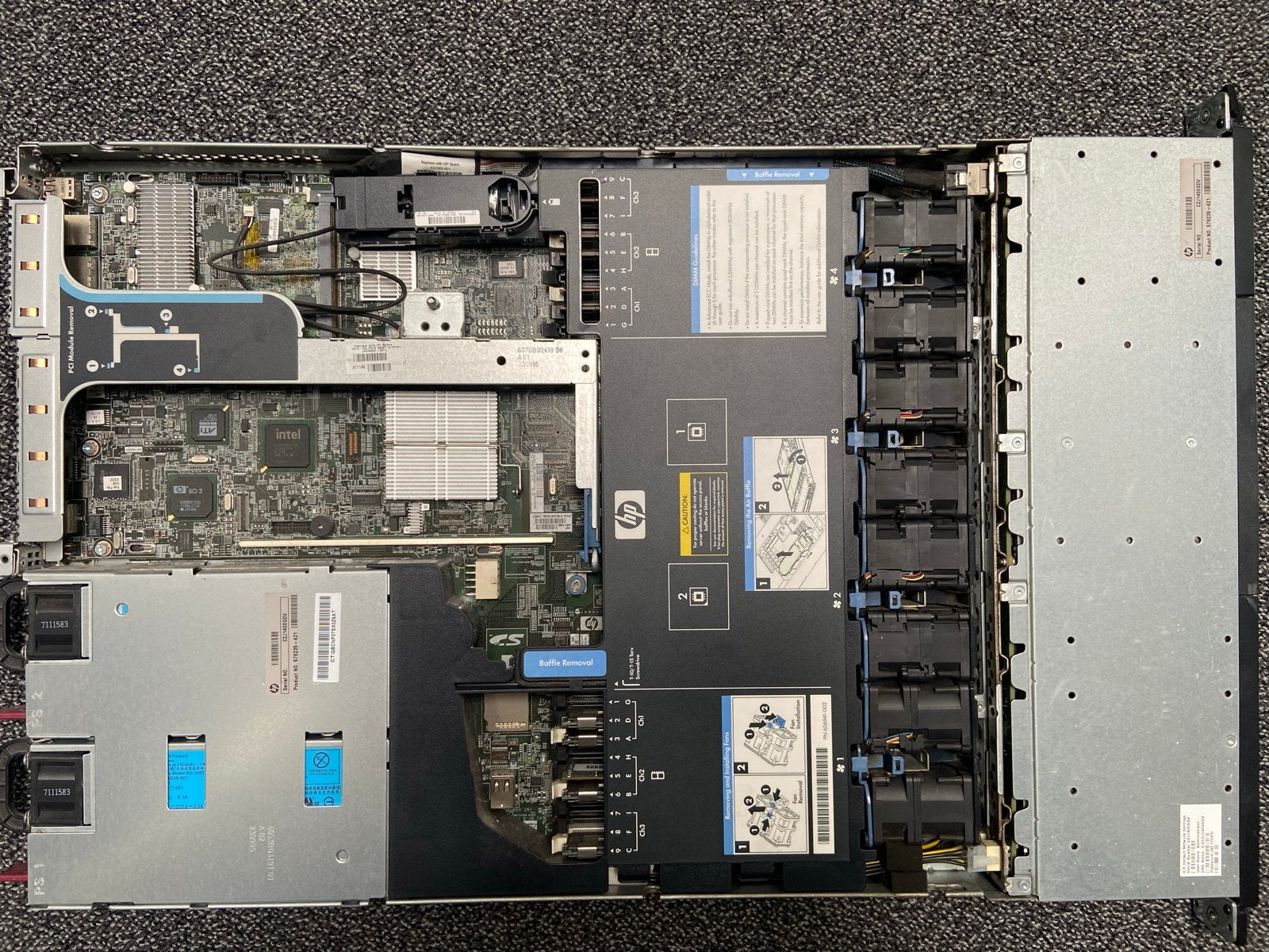HP ProLiant DL360 G7 Server, Computers en Software, Servers, Ophalen, Gebruikt, 2 tot 3 Ghz, Hot swappable onderdelen