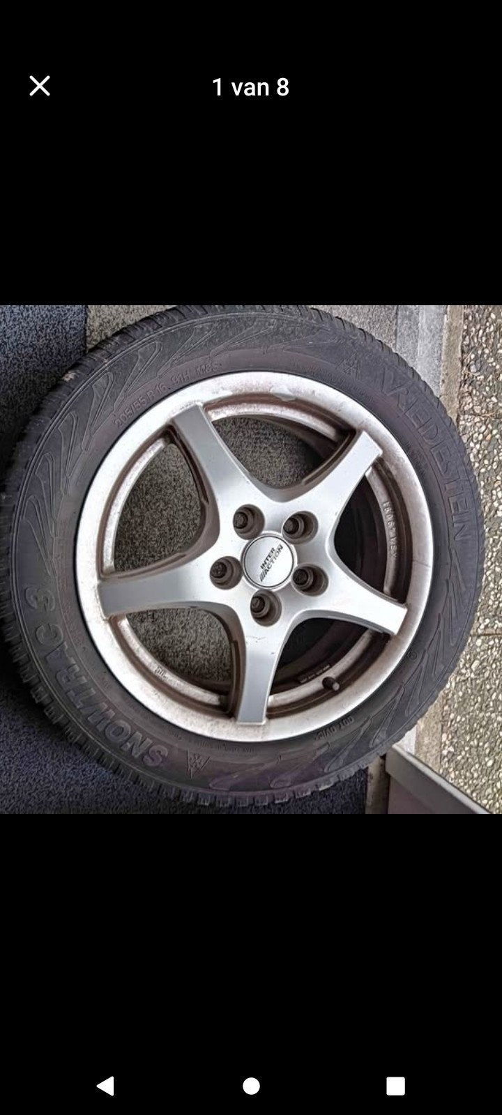Hyundai ix20 winterbanden met velgen, Ophalen, Gebruikt, Hyundai