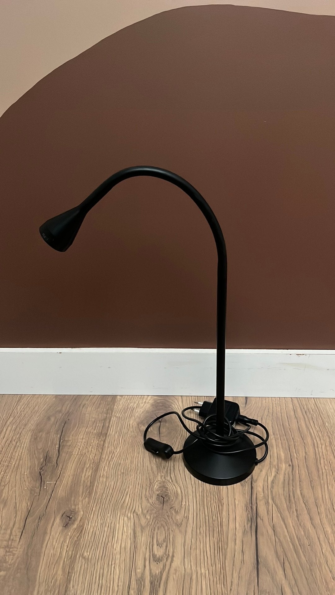 Bureaulamp zwart, Bureaulamp, Ophalen of Verzenden, Zo goed als nieuw, Zwart