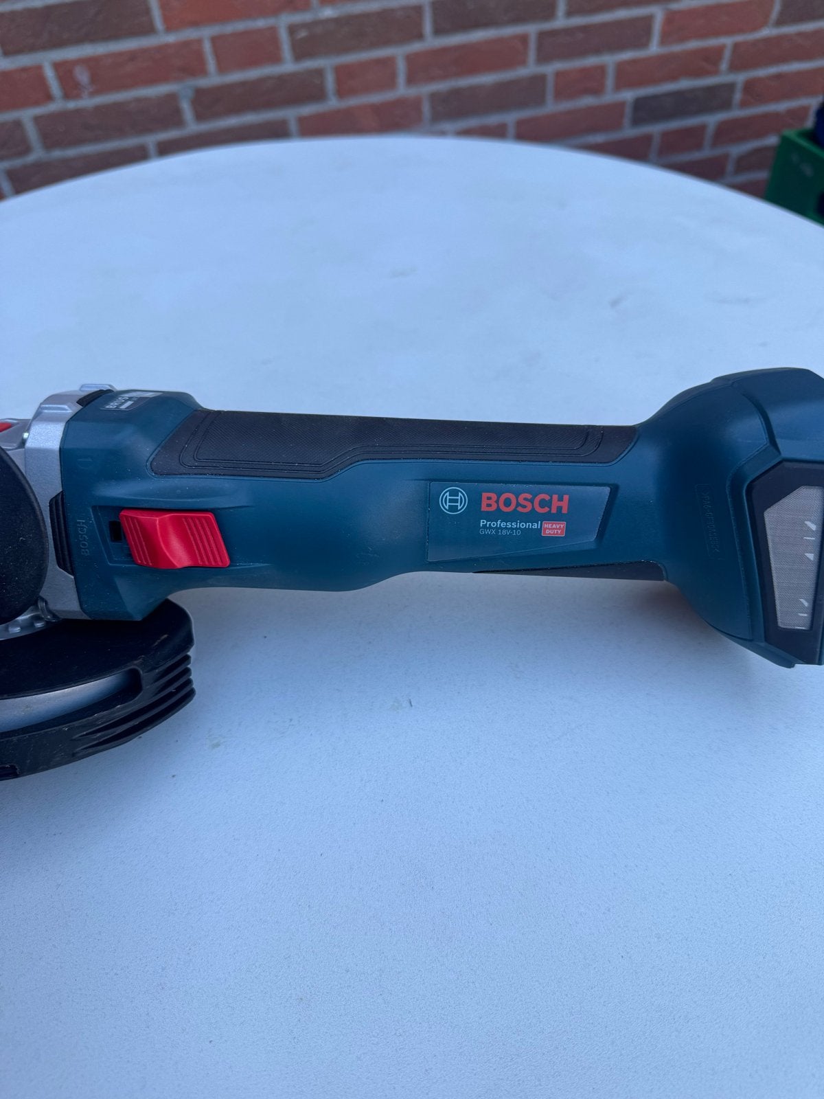 Nieuwe Bosch Professional GWS 18V-10 Accu, Ophalen, Nieuw, Minder dan 700 watt, Haakse handslijpmachine