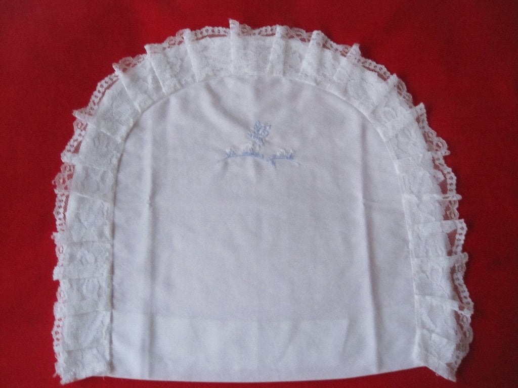Brocante sloopjes voor wieg of ledikantje 3 stuks., Ophalen of Verzenden, Zo goed als nieuw, Wieg