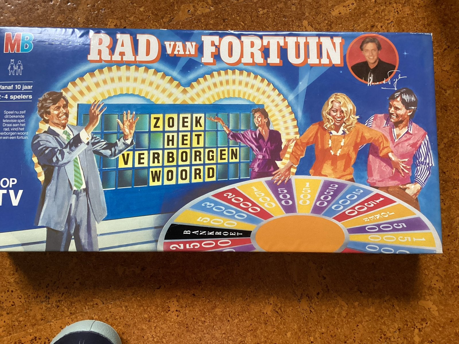 Rad van Fortuin Bordspel - Klassiek TV-spel, Drie of vier spelers, Ophalen of Verzenden, Gebruikt