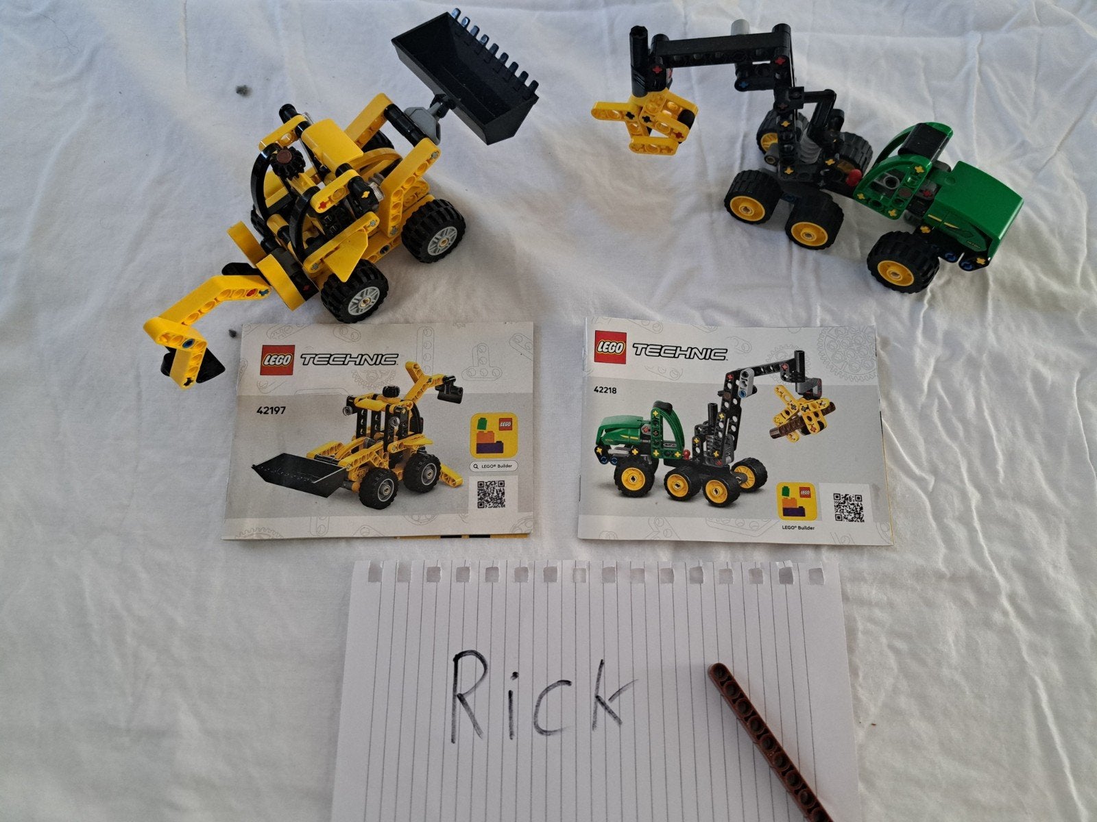 Lego sets 42218 en 42197, Ophalen of Verzenden