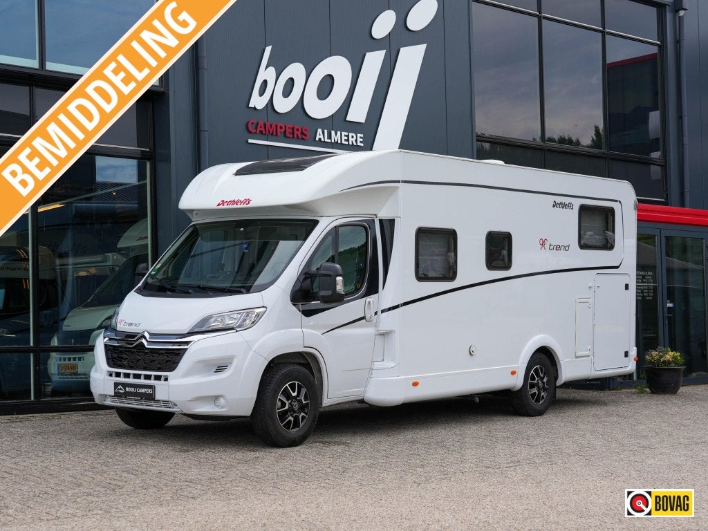 Dethleffs Trend 7057 EB, Caravans en Kamperen, Campers, Fiat, 7 tot 8 meter, Bedrijf, Dethleffs