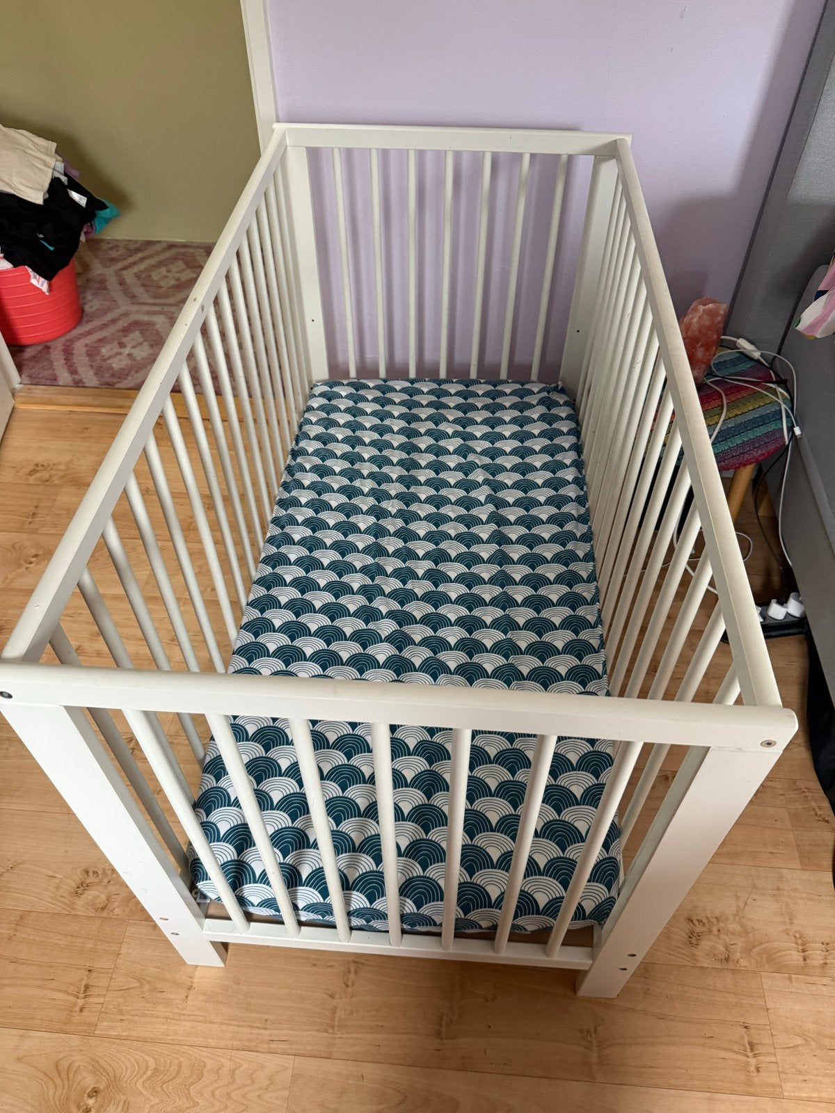 IKEA babybedje - zonder matras, Ophalen, Gebruikt, 70 tot 85 cm, 140 tot 160 cm