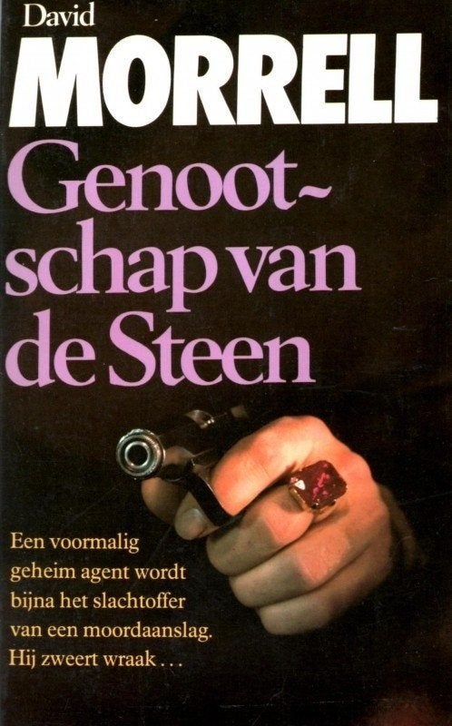 Morrell, David: Genootschap van de Steen, Boeken, Ophalen of Verzenden, Gelezen
