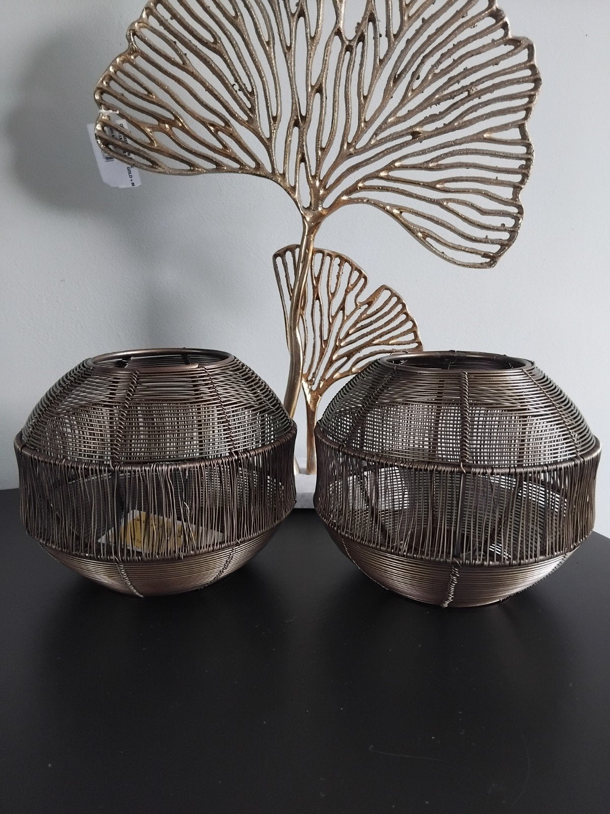 Nieuw Windlicht Pilka Light&Living - Set van 2, Huis en Inrichting, Windlicht, Light & Living, Bruin, Onbekend