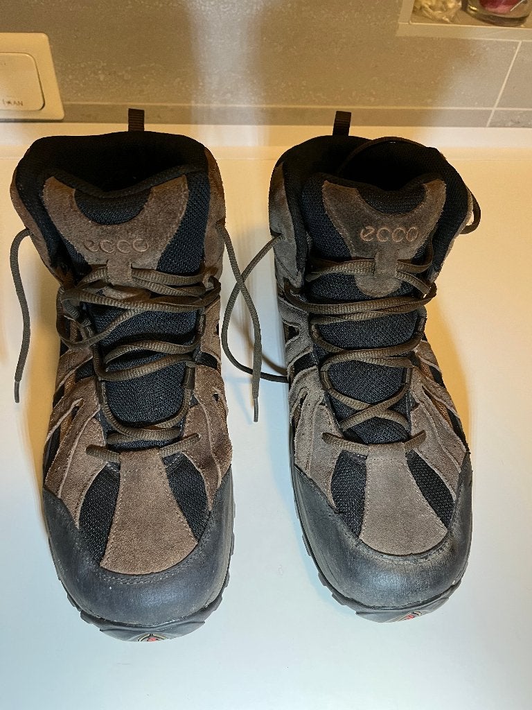 Ecco wandelschoenen, Gortex bruin/zwart, maat 43., Ophalen of Verzenden, Zo goed als nieuw, Schoenen