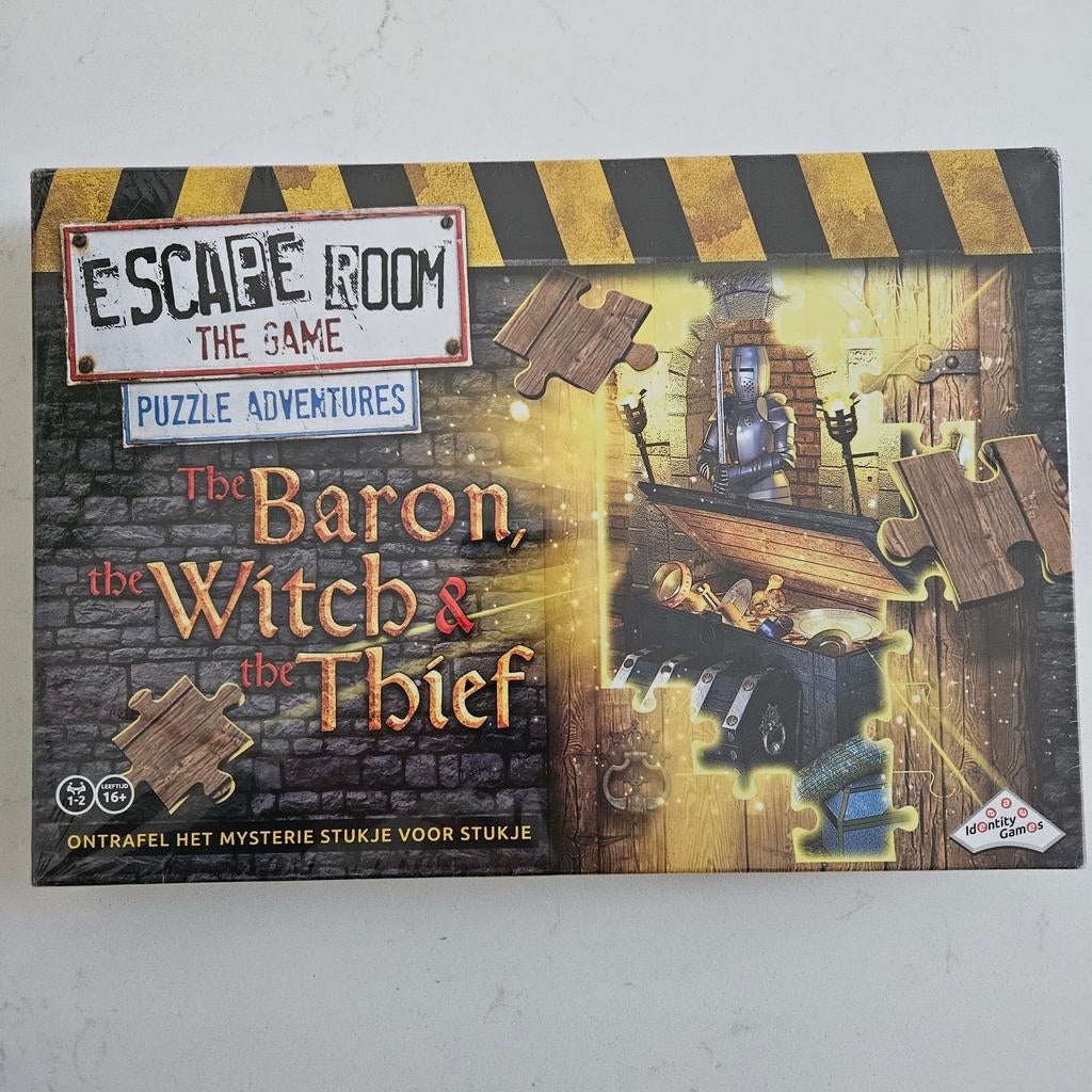 Escape Room The Game: The Baron, the Witch & the Thief, Een of twee spelers, Ophalen of Verzenden, Nieuw, Identity Games