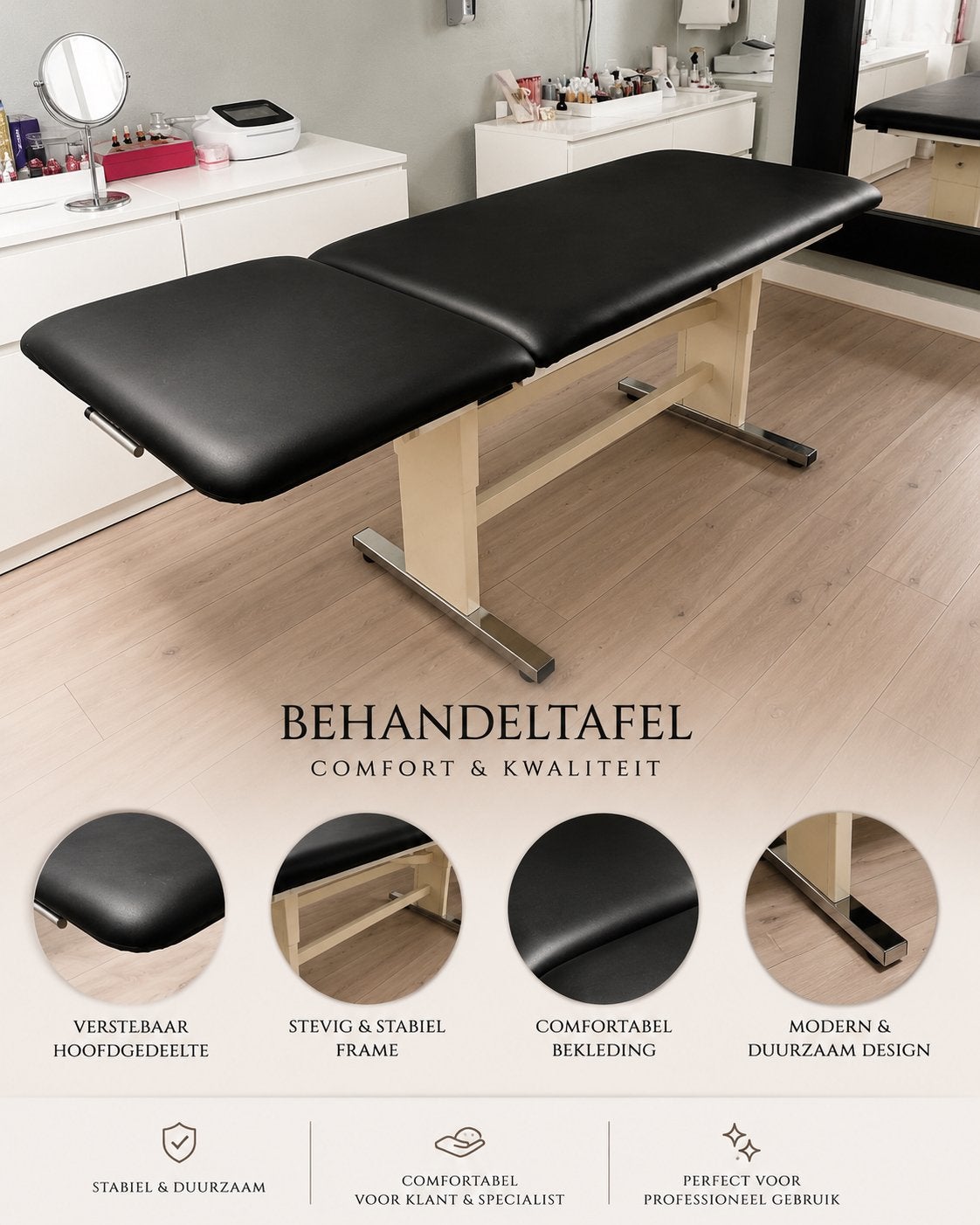 2 Behandeltafels voor  Fysio/praktijk of beauty