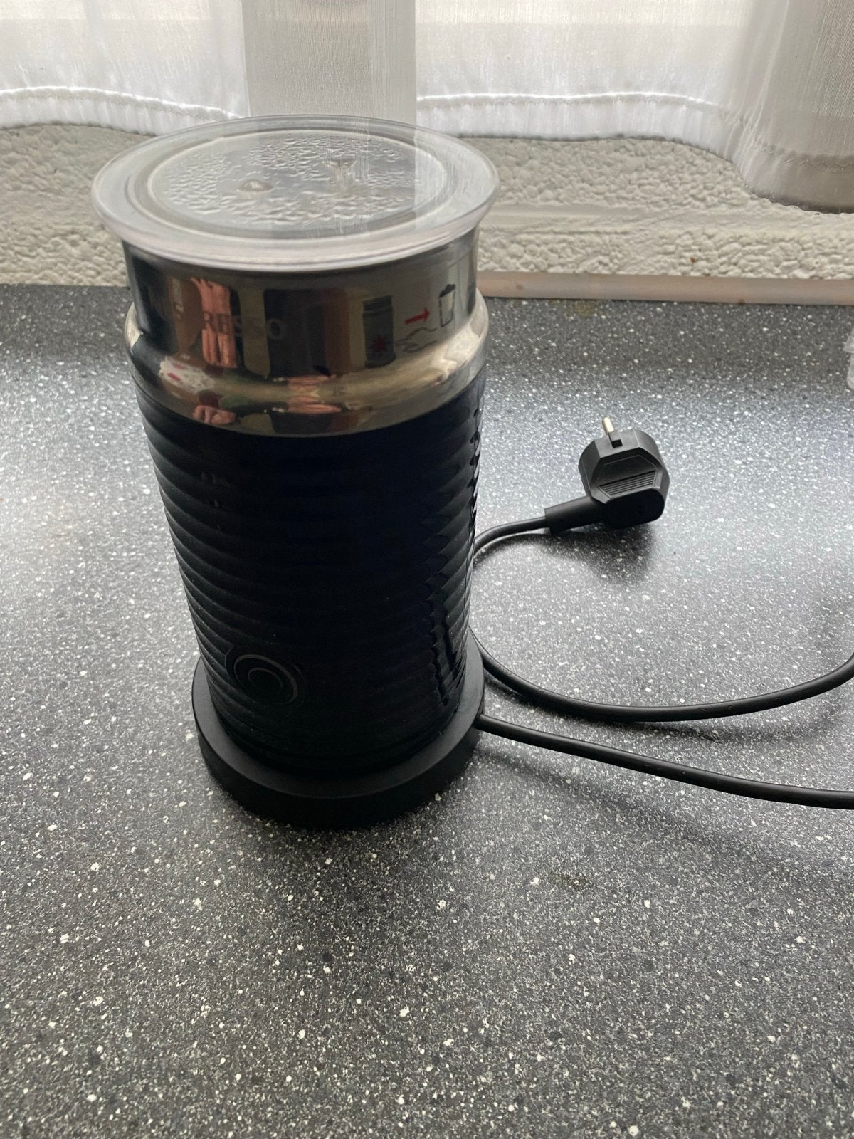 Nespresso Aeroccino 3 Melkopschuimer - Zwart, Ophalen of Verzenden, Zo goed als nieuw, Elektrische melkopschuimer