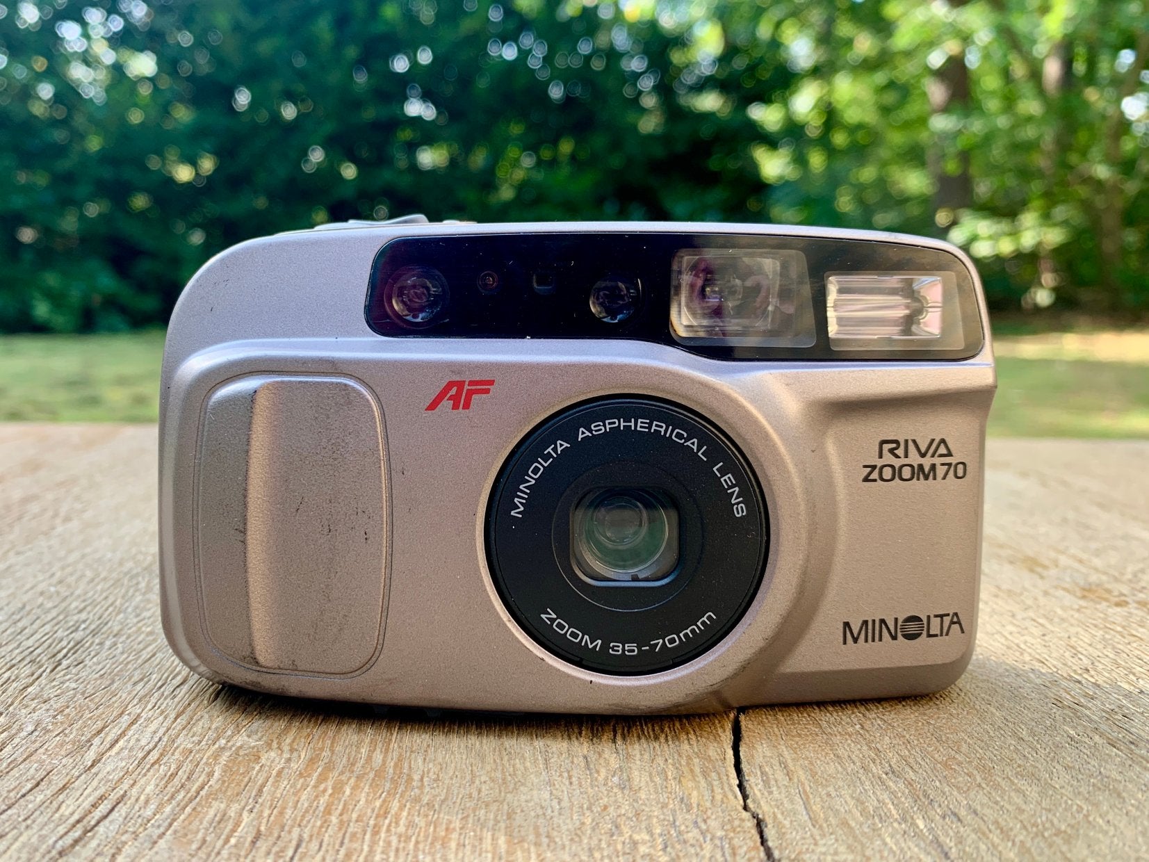 Minolta Riva Zoom 70, Verzenden, Zo goed als nieuw