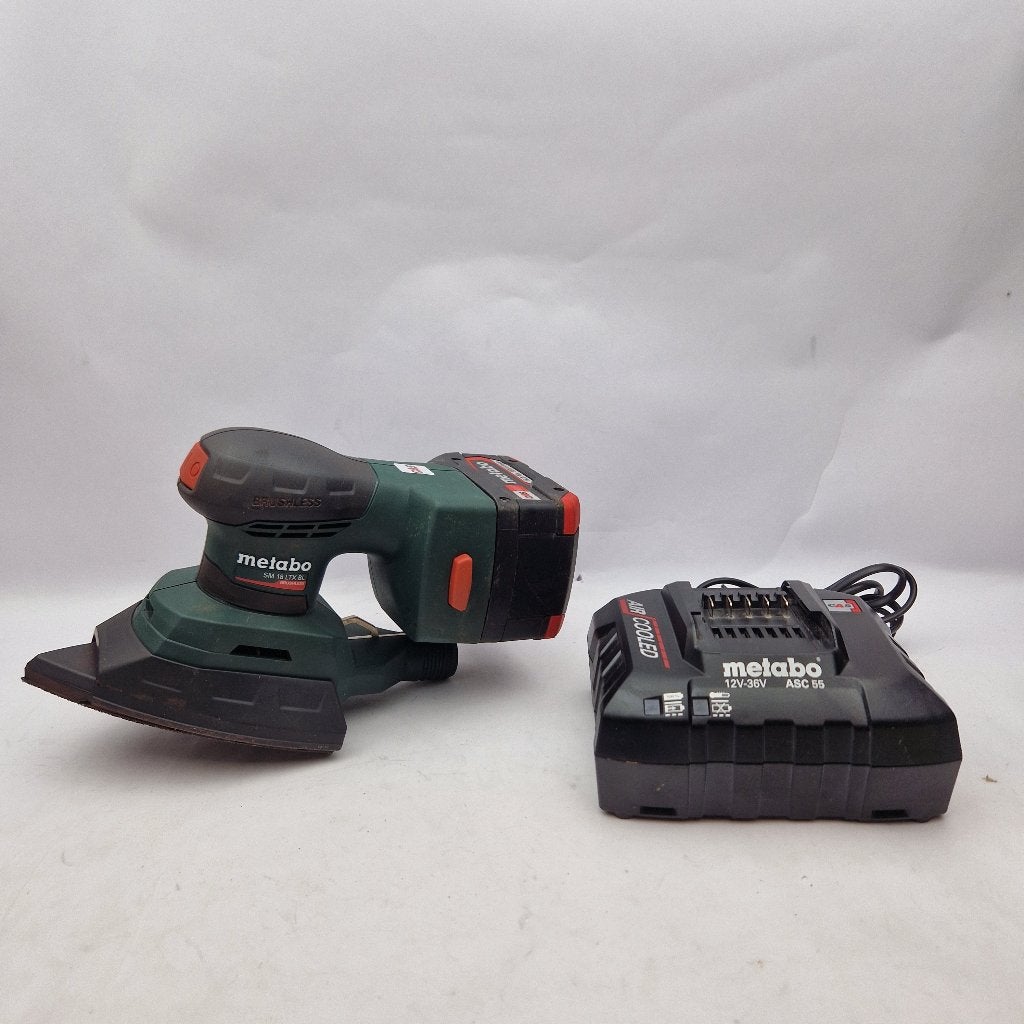 Metabo SM 18 LTX BL 18V Schuurmachine | Nu voor € 229,99, Ophalen of Verzenden, Gebruikt