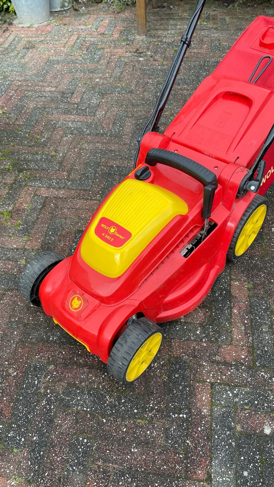 Wolf Garten A340E elektrische grasmaaier, Ophalen, Cirkelmaaier, Gebruikt, Elektrische grasmaaier