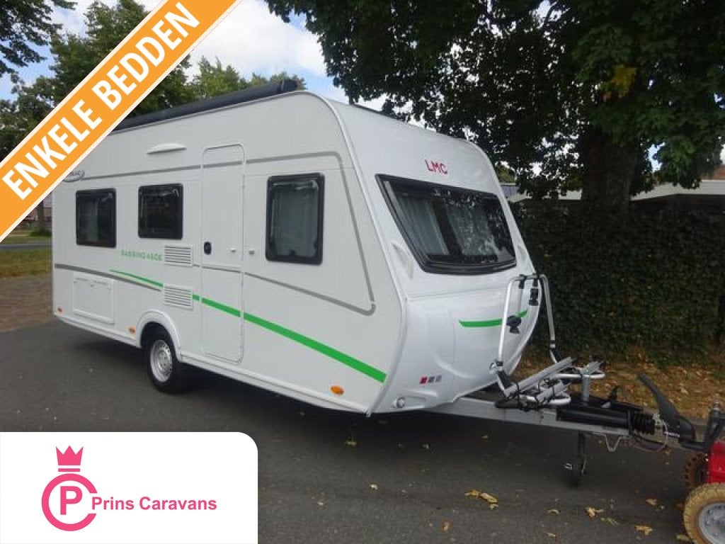 Lmc Sassino 460 LU Enkele Bedden, Caravans en Kamperen, Standaardzit, Schokbreker, Bedrijf, 750 - 1000 kg