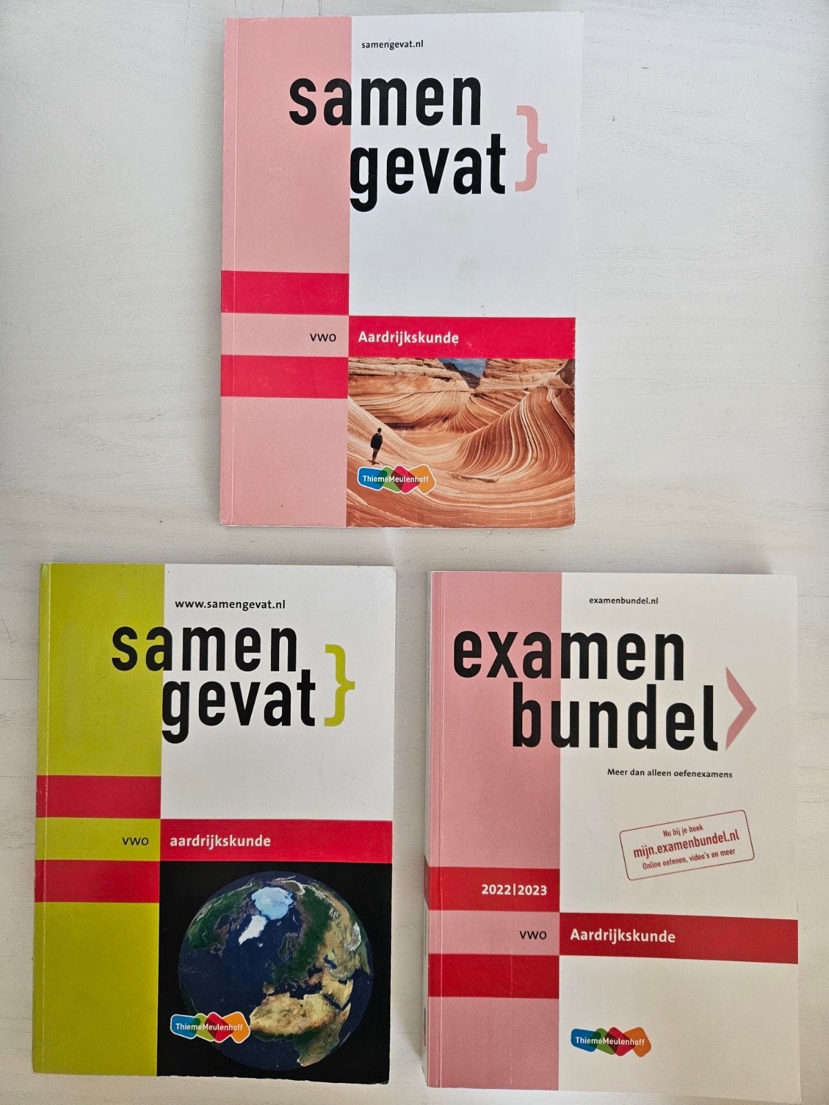 Set: Examenbundel/Samengevat Aardrijkskunde VWO 2022/2023, Ophalen, Gelezen, VWO, Aardrijkskunde