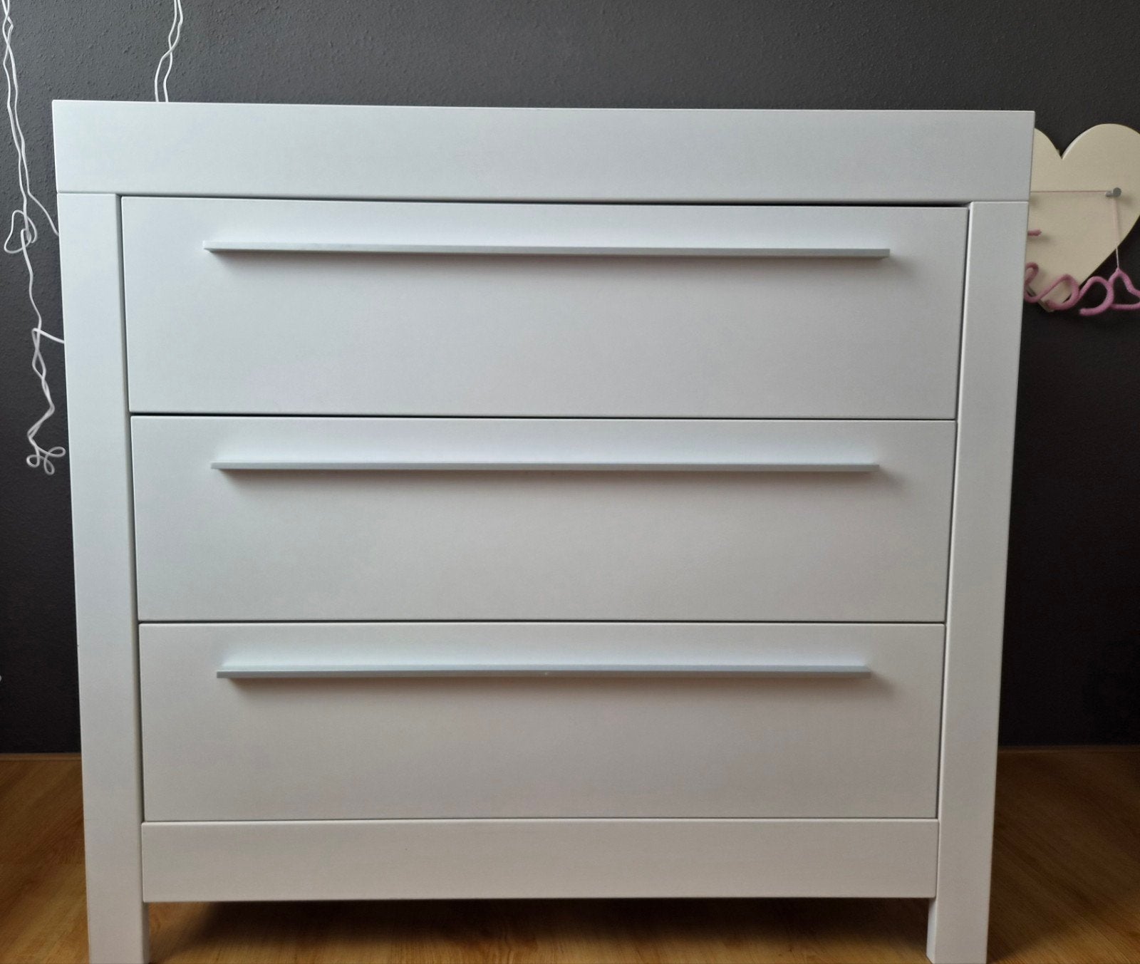 Ledikant en commode, Ophalen, Gebruikt, 50 tot 70 cm, 100 cm of meer