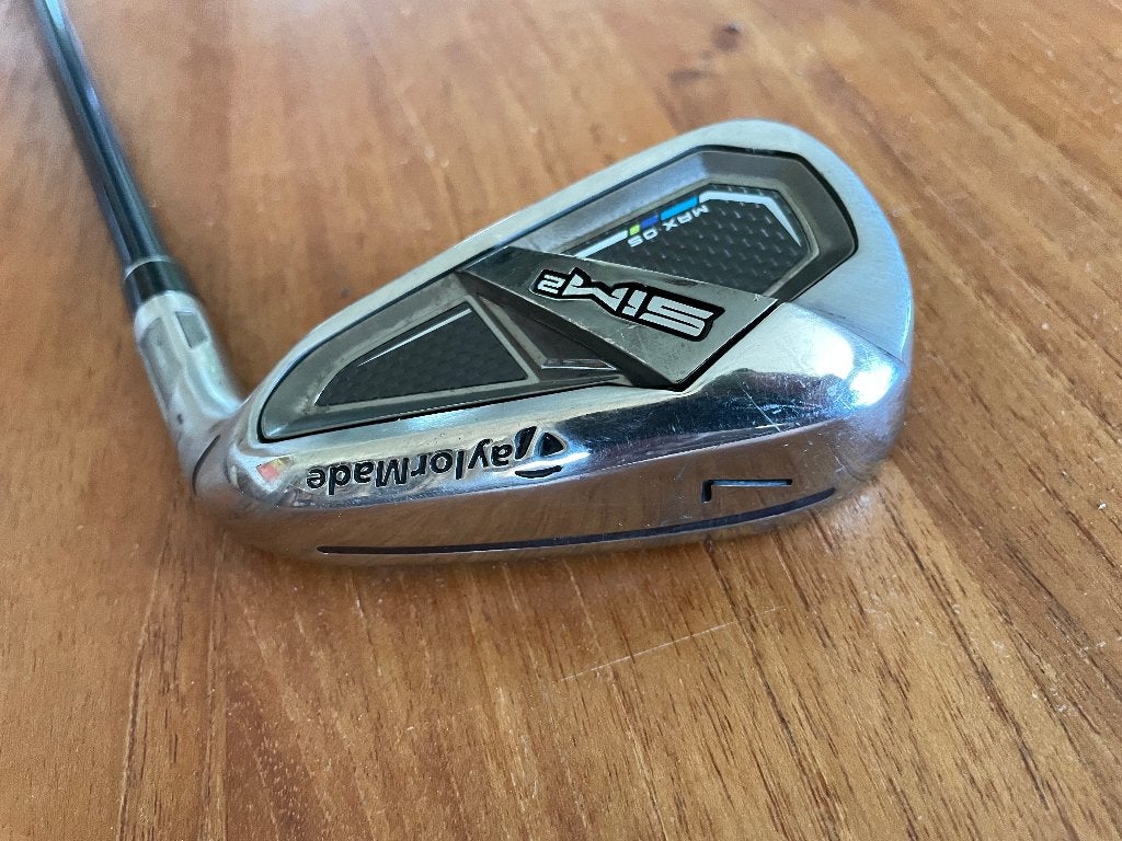 TaylorMade Sim 2 Max OS ijzer 7 - goede staat, Ophalen of Verzenden, Gebruikt, Club