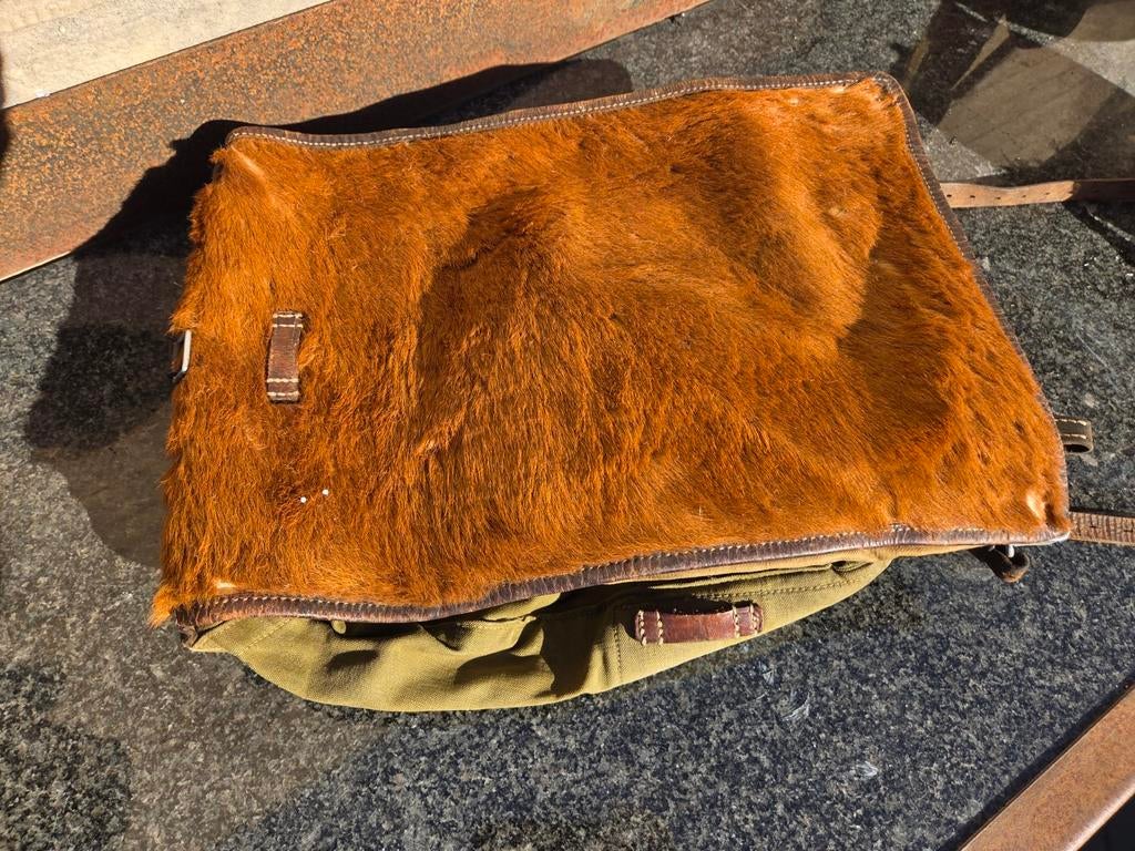 Duitse WO2 Affe Rugzak - Origineel Militair Verzamelobject, Verzamelen, Militaria | Tweede Wereldoorlog, Ophalen of Verzenden
