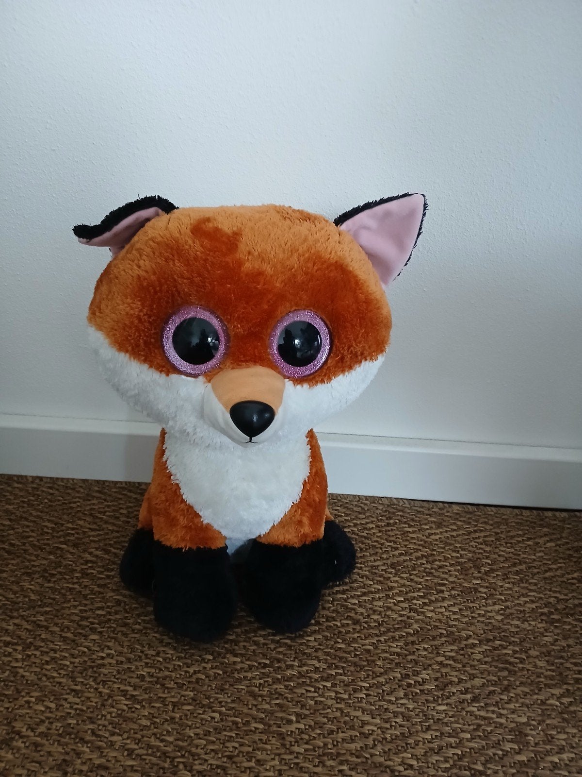 Ty Beanie Boo knuffel vos 42 cm, Kinderen en Baby's, Speelgoed | Knuffels en Pluche, Ophalen, Zo goed als nieuw, Overige typen
