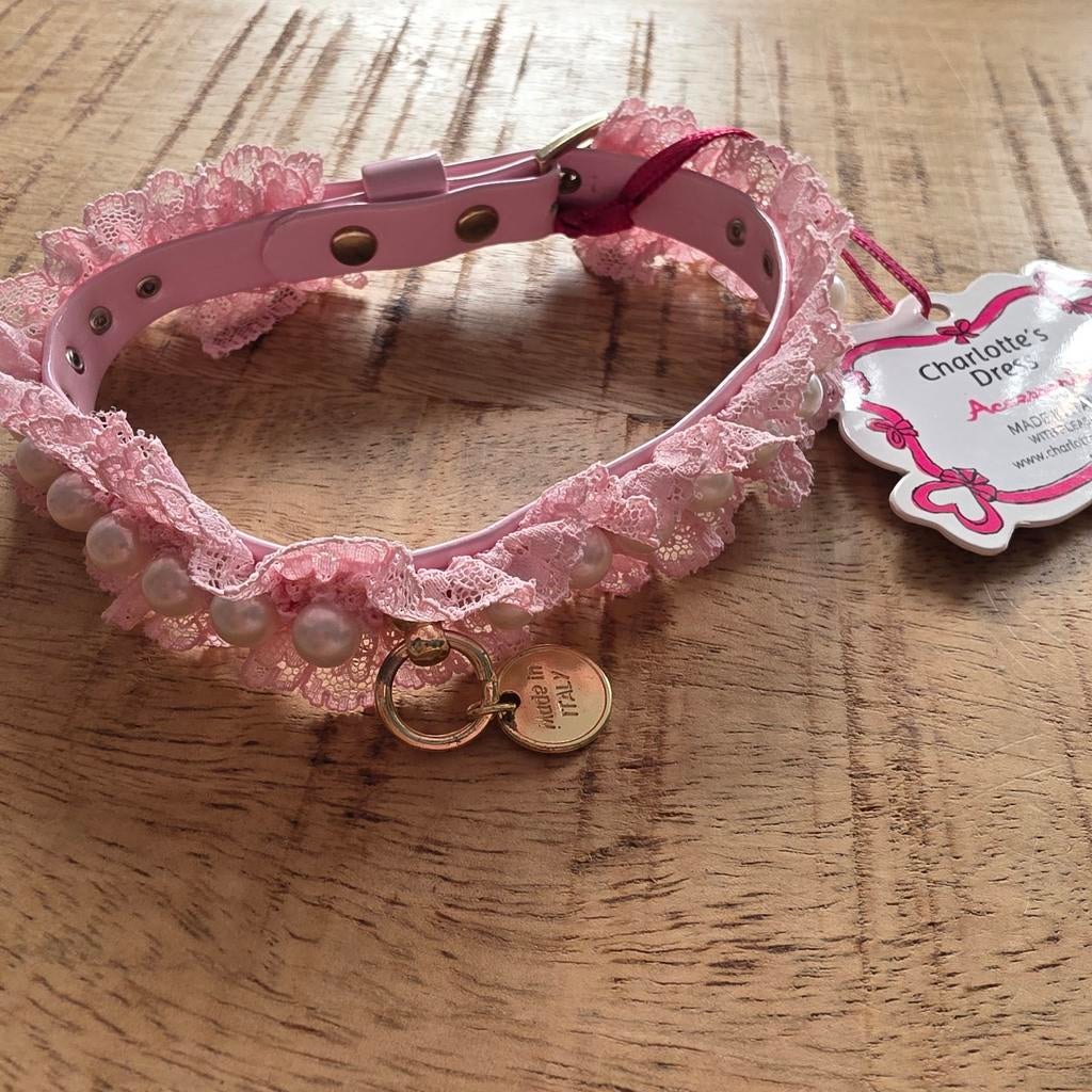 Nieuwe halsband en  nieuw harnas hond  Charlottes dress., Ophalen of Verzenden, Nieuw
