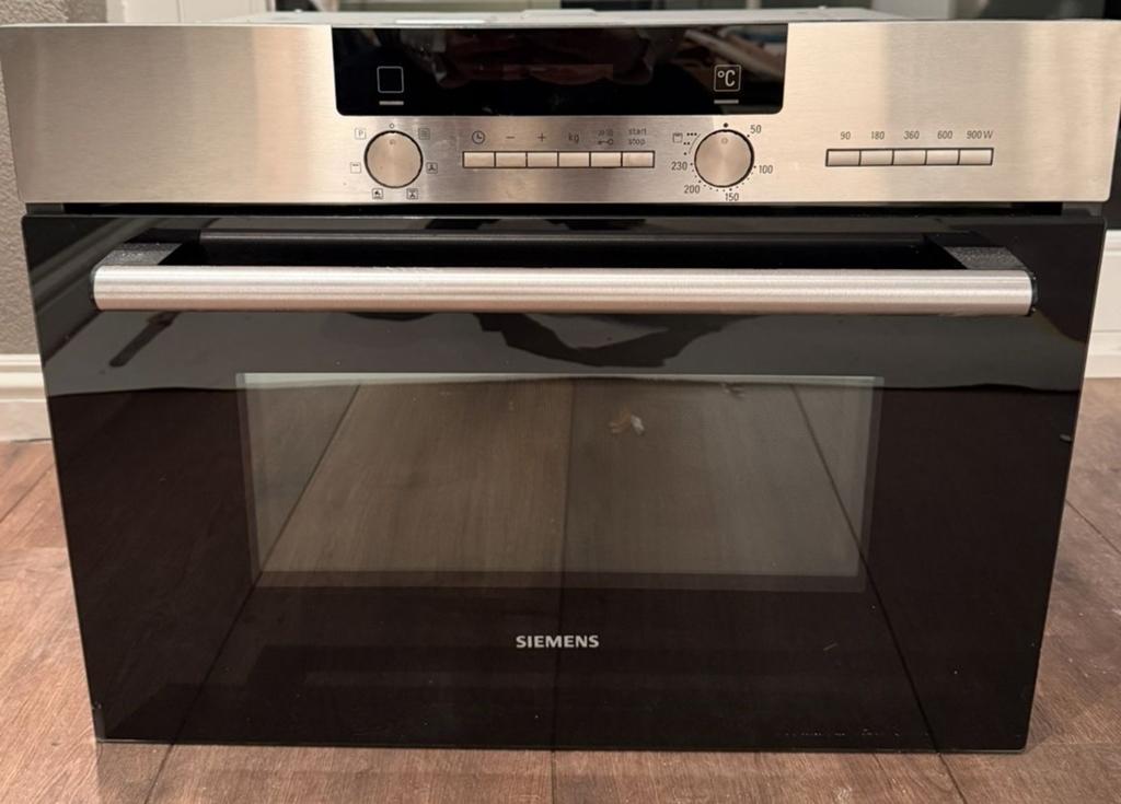 Siemens Inbouw Combi-oven met Magnetronfunctie, Witgoed en Apparatuur, Ovens, Ophalen, 45 tot 50 cm, Hete lucht, 60 cm of meer