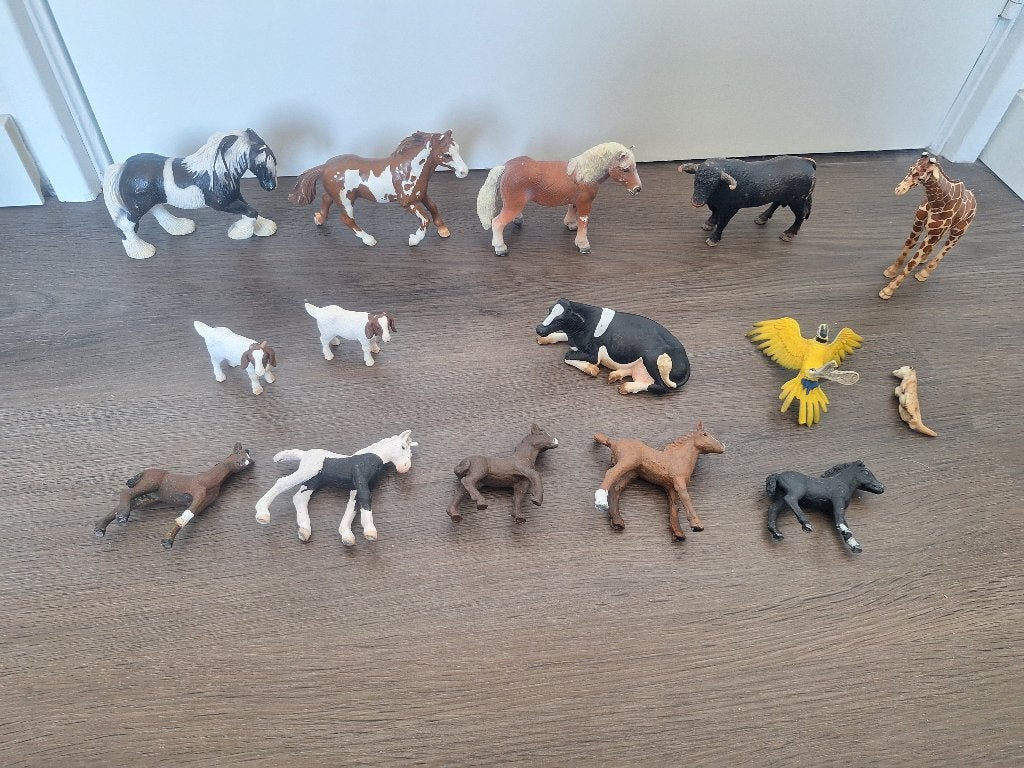 Schleich - Beschadigd of repainting, Ophalen of Verzenden, Gebruikt